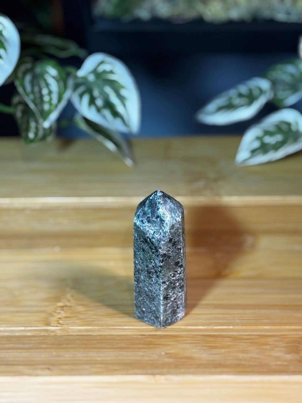 Green Kyanite Point 2