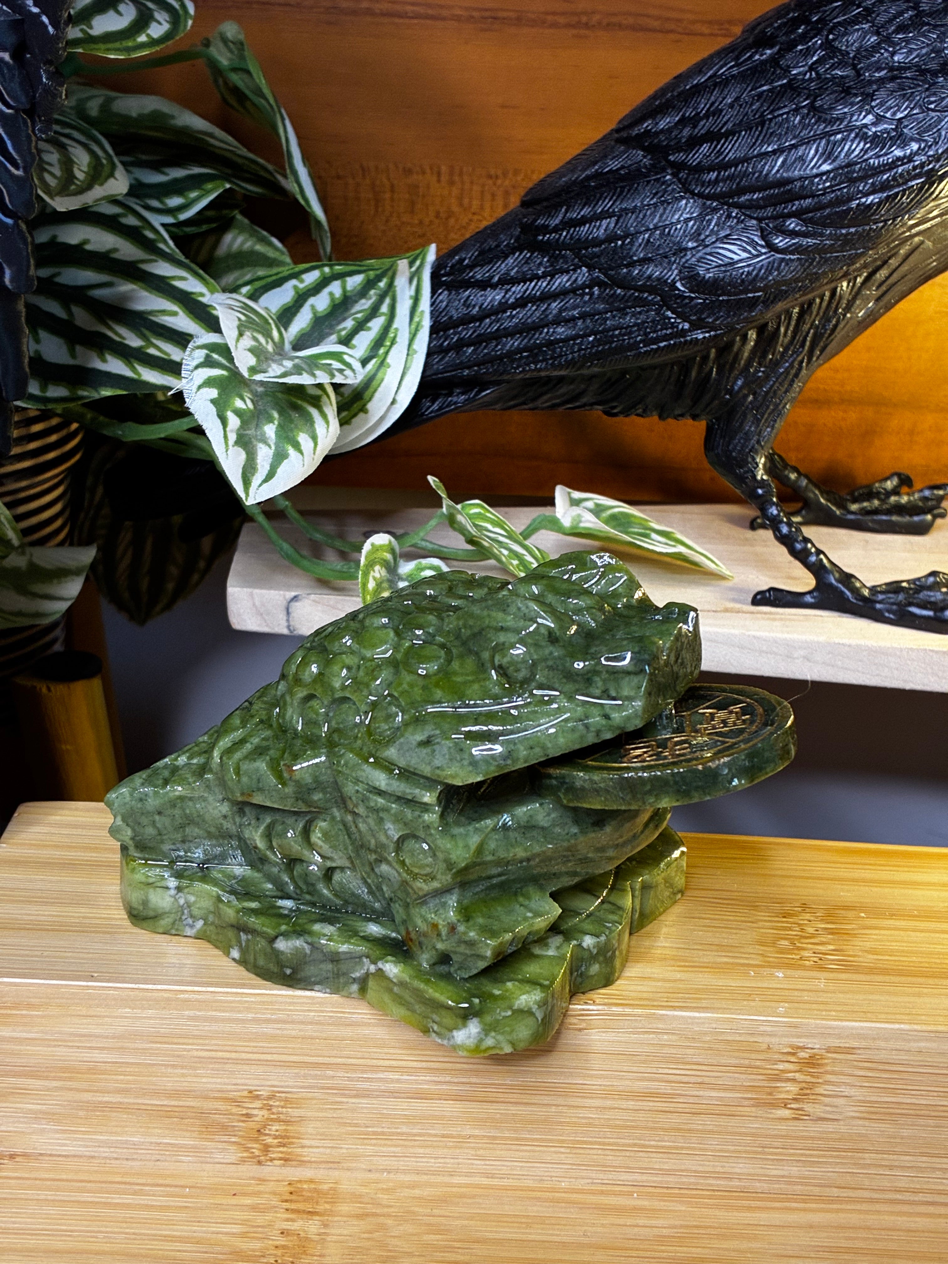 Green Jade Money Toad 2