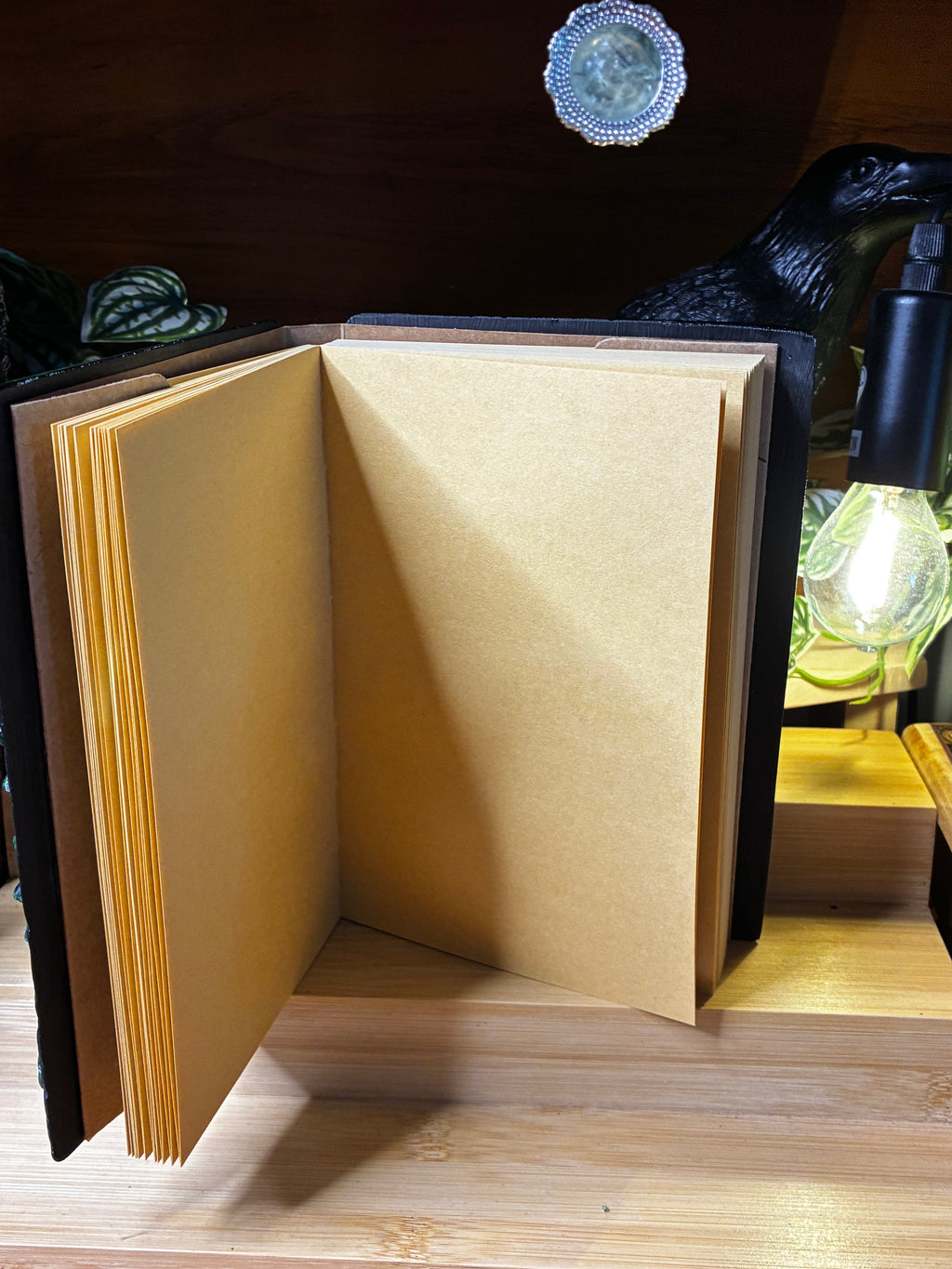 Emerald Dragon Scale Hardcover Notebook