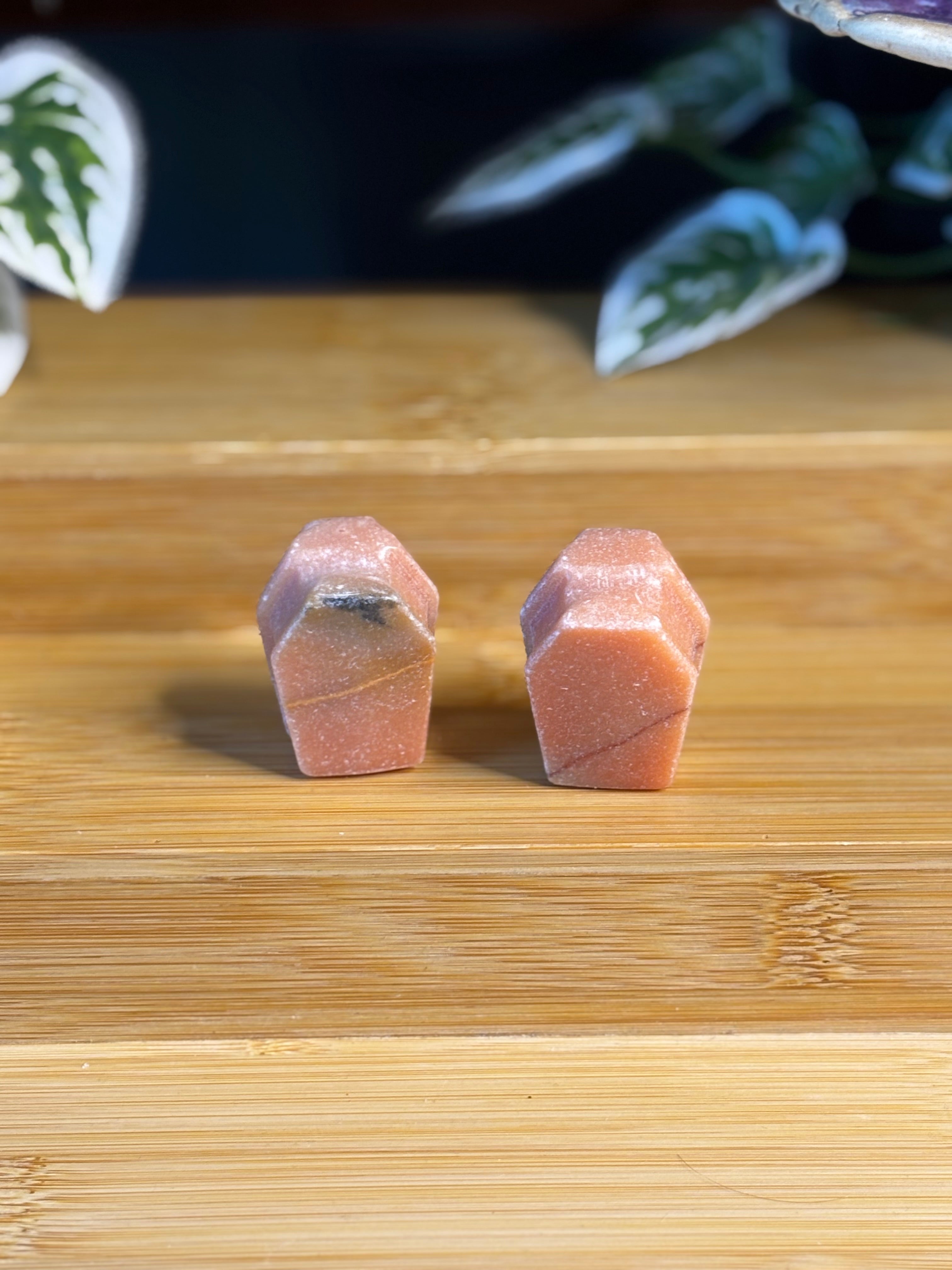 Red Aventurine Coffin