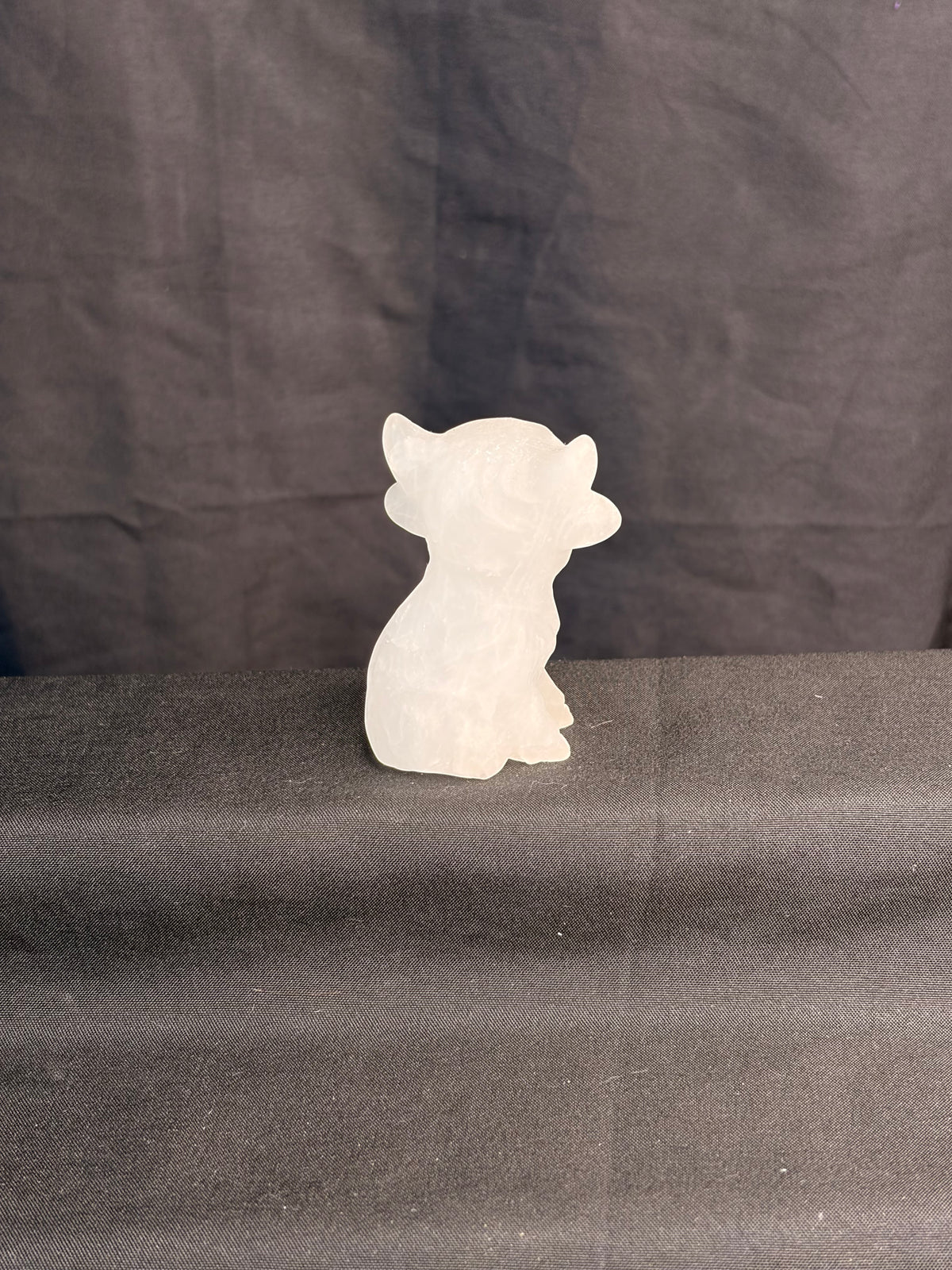 Clear Quartz Sitting Cow