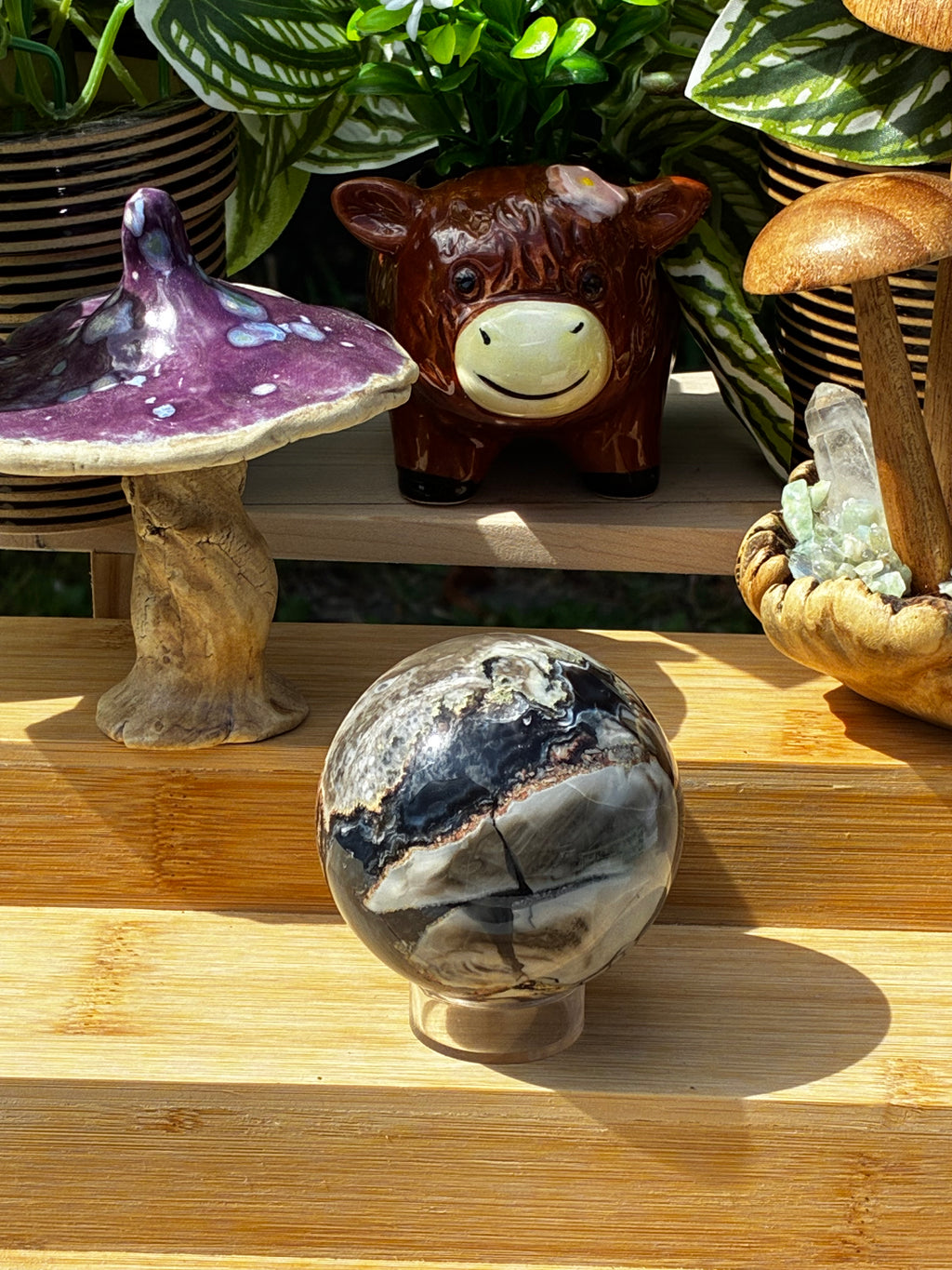 Volcano Agate Sphere 10