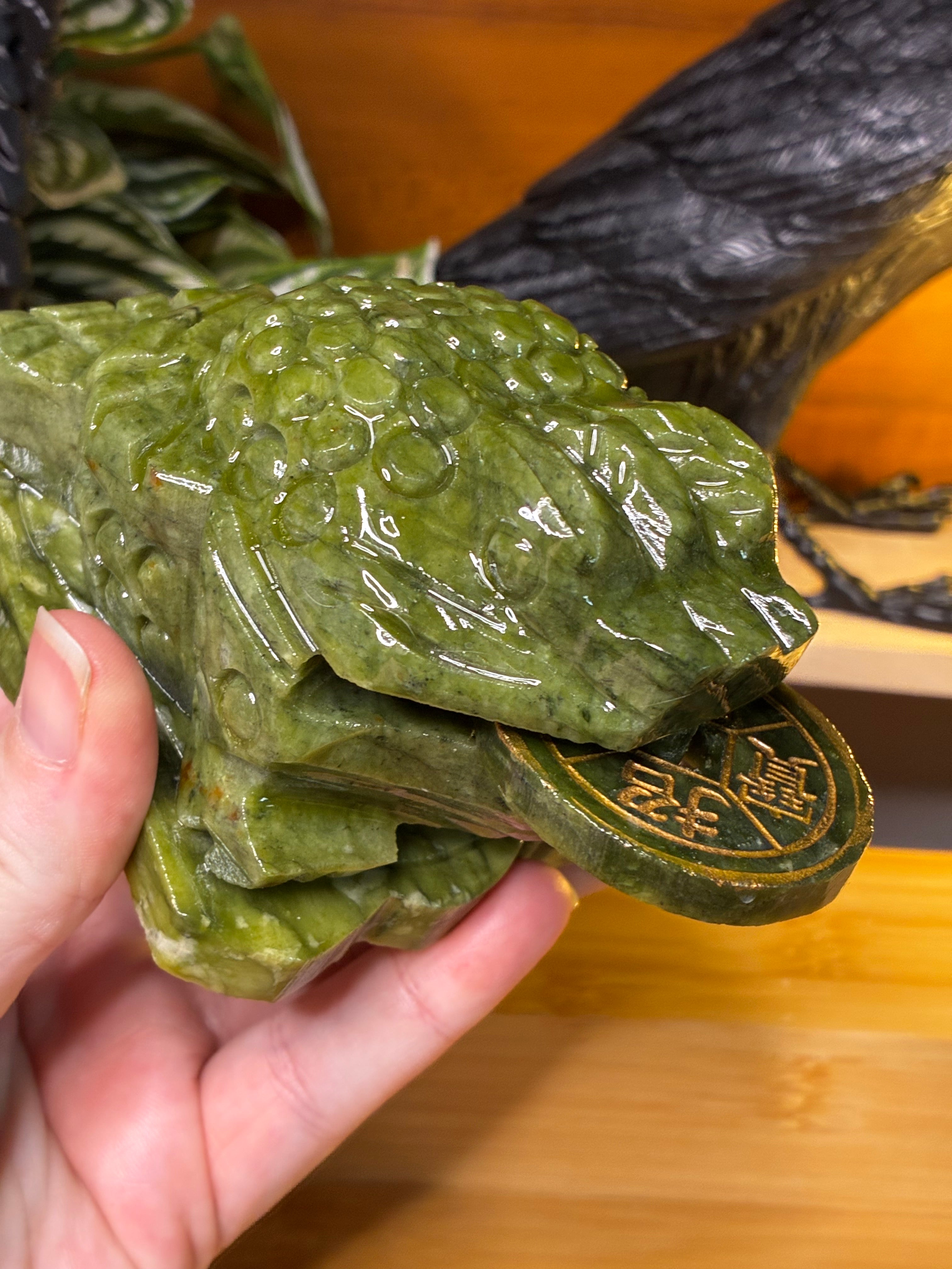 Green Jade Money Toad 2