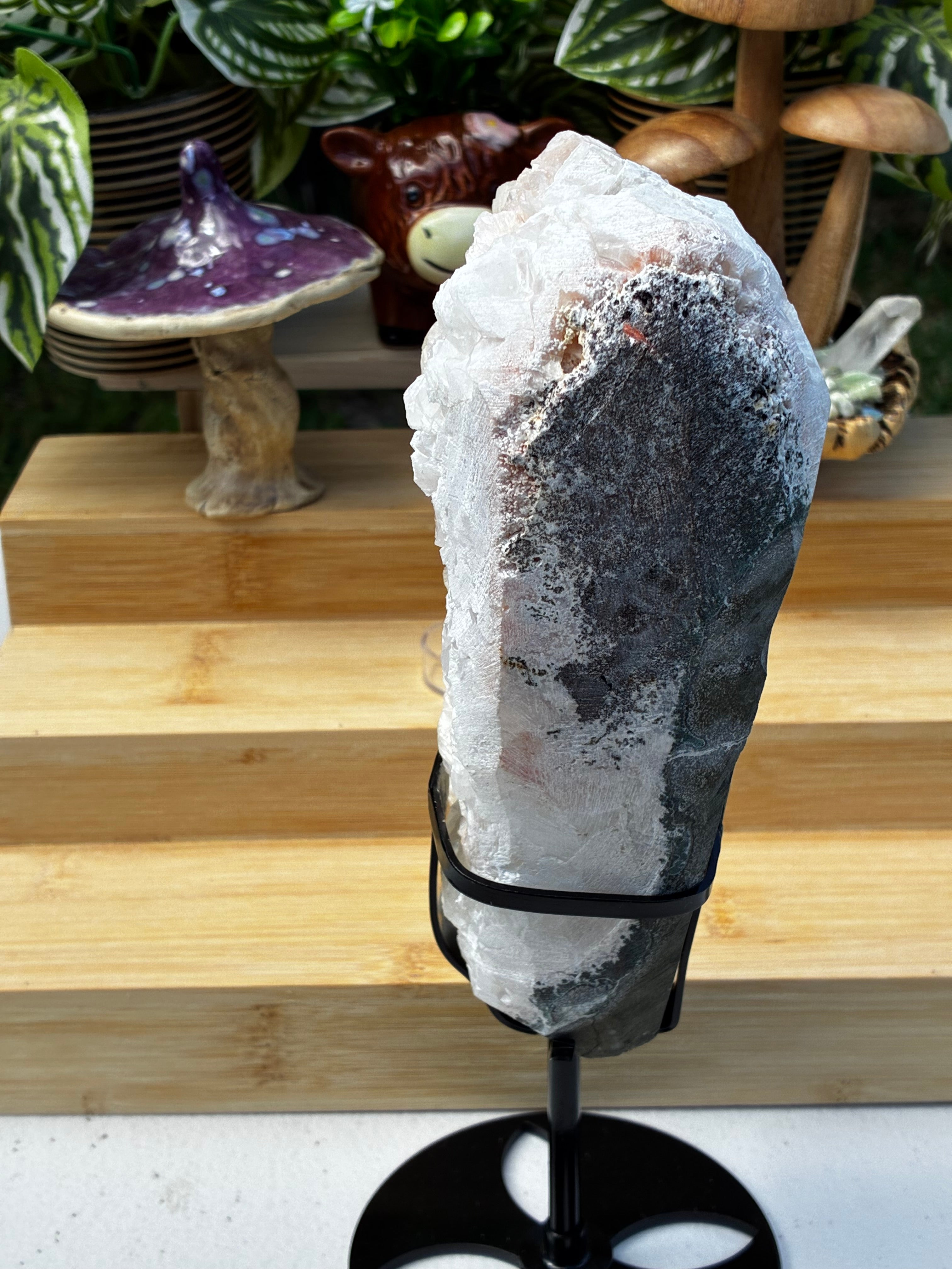 Apophyllite ✧ Stilbite Statement Specimen