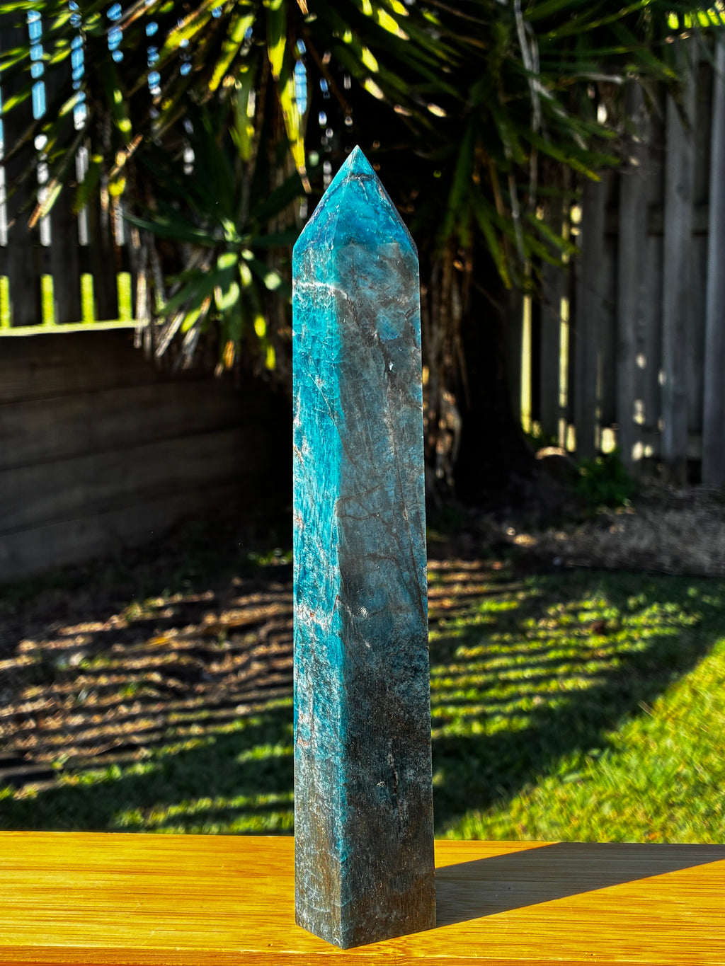 Blue Apatite Tower