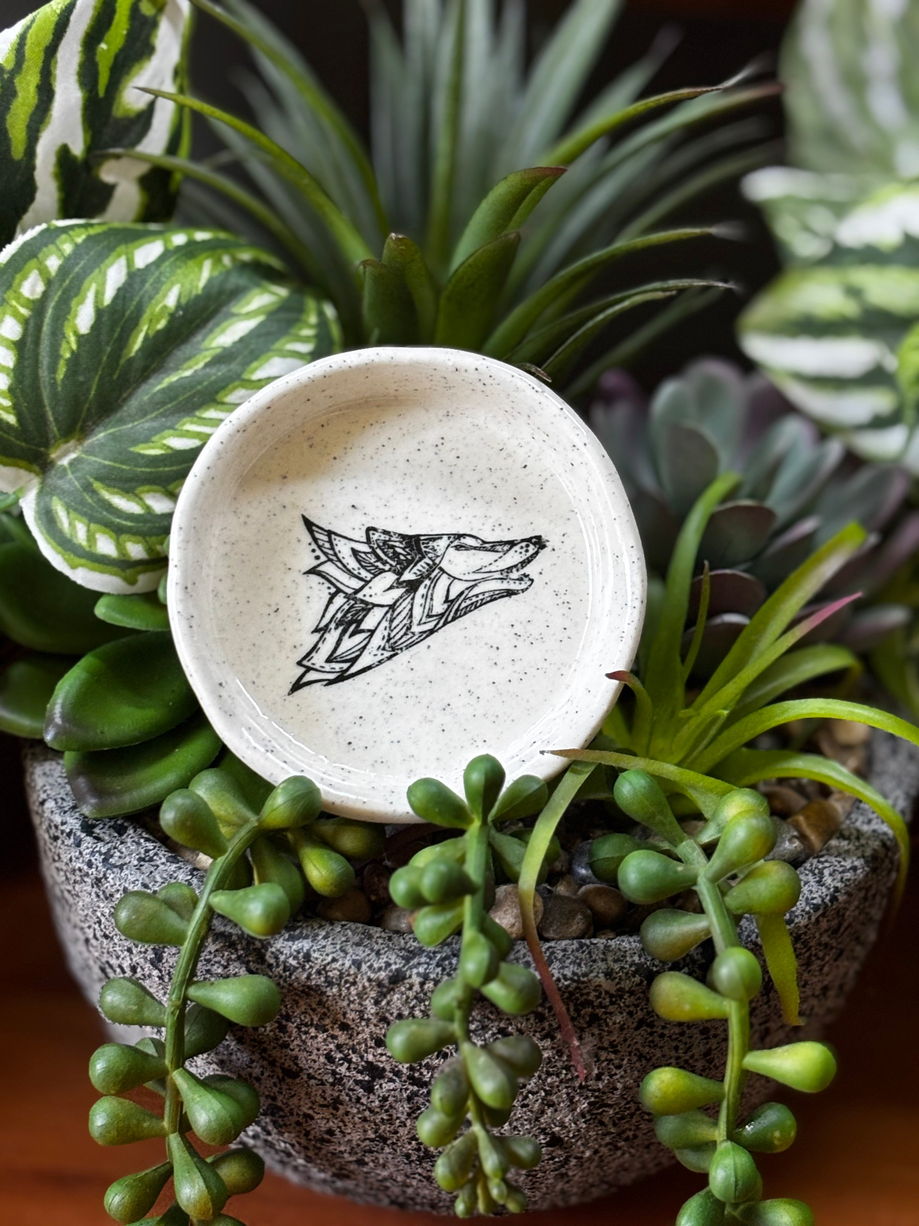 Wolf Trinket Dish