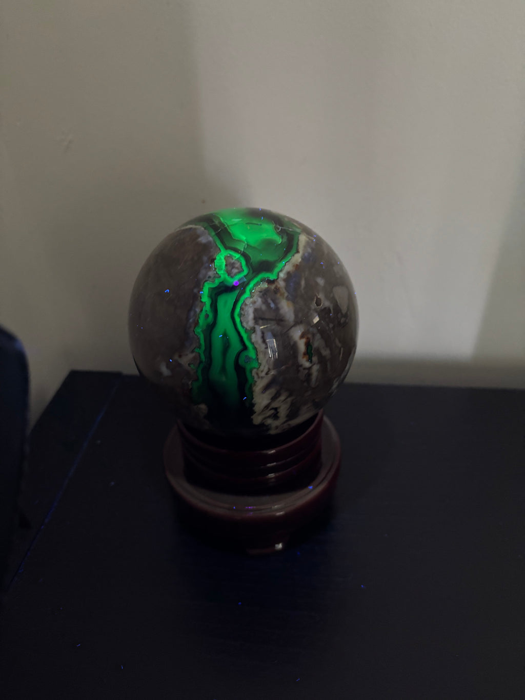 Volcano Agate Sphere