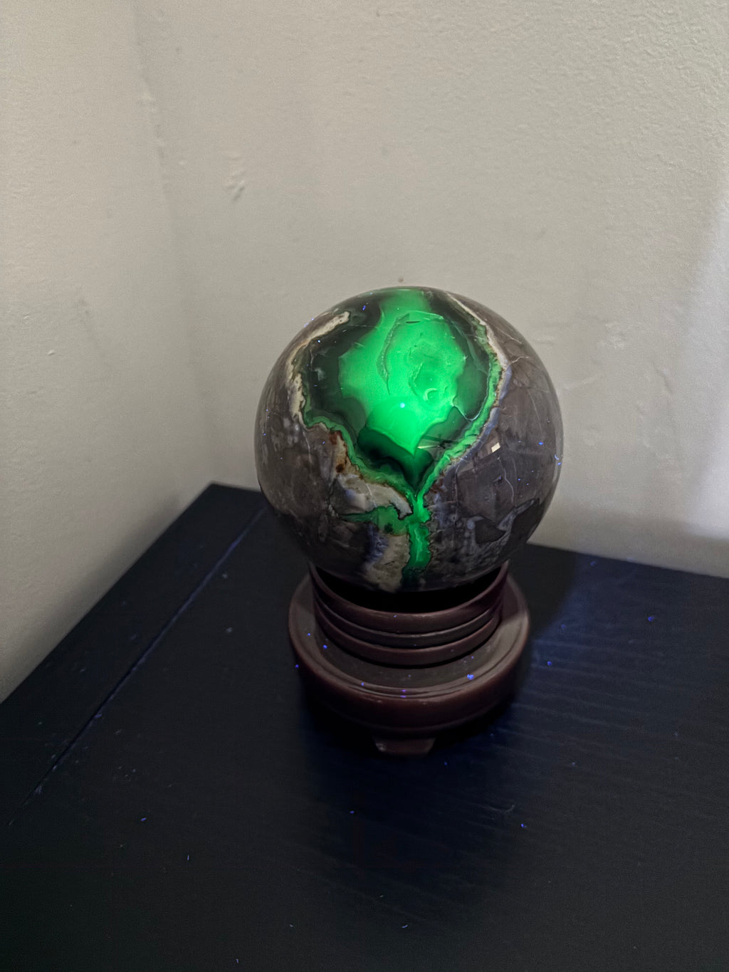 Volcano Agate Sphere