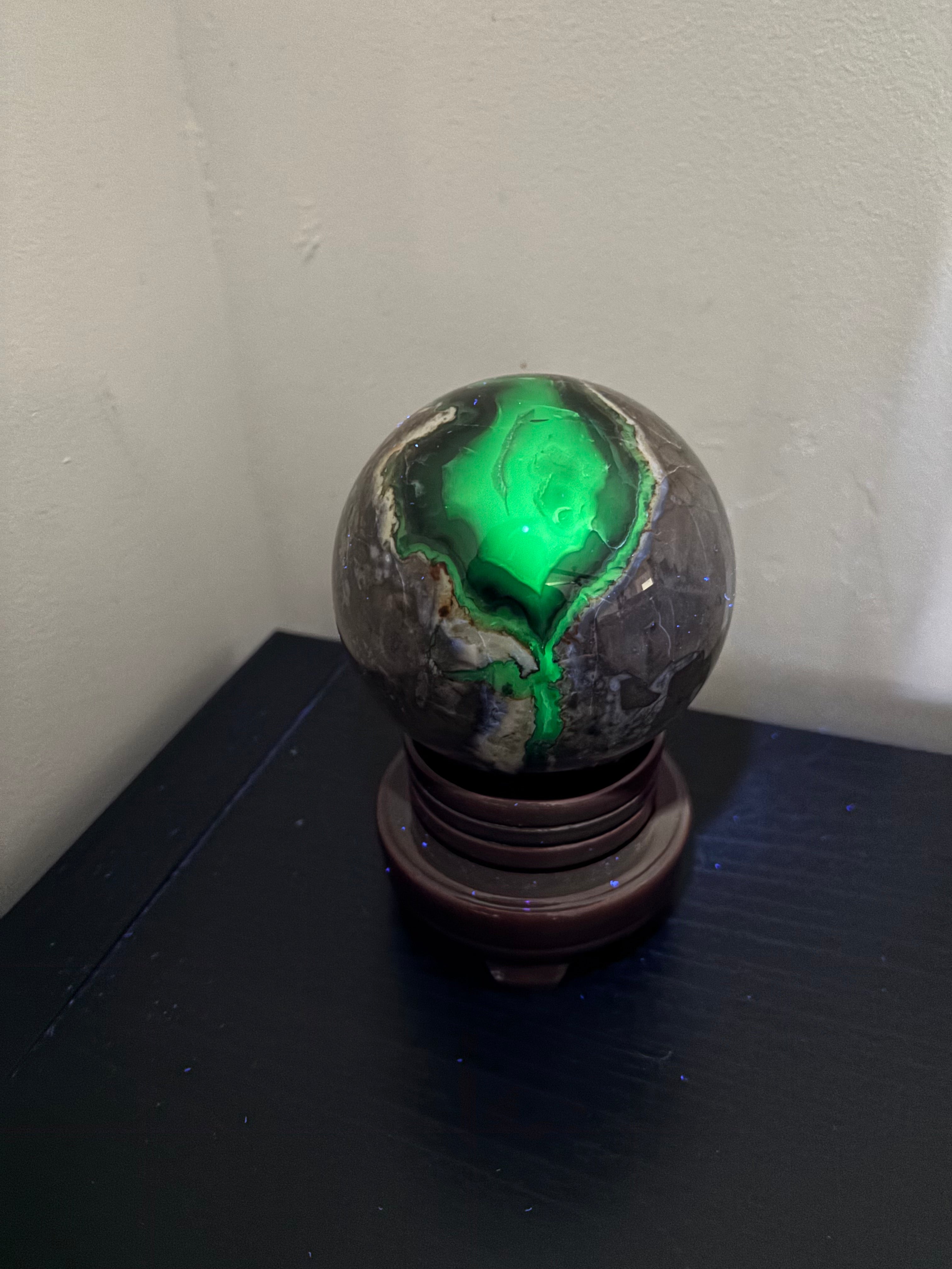 Volcano Agate Sphere