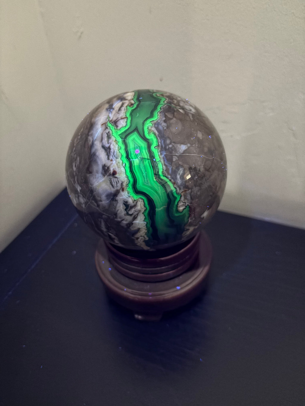 Volcano Agate Sphere