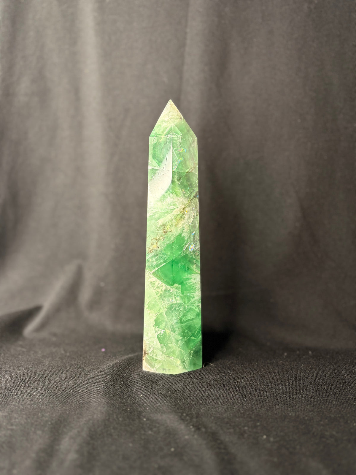 Feathered Fluorite Tower