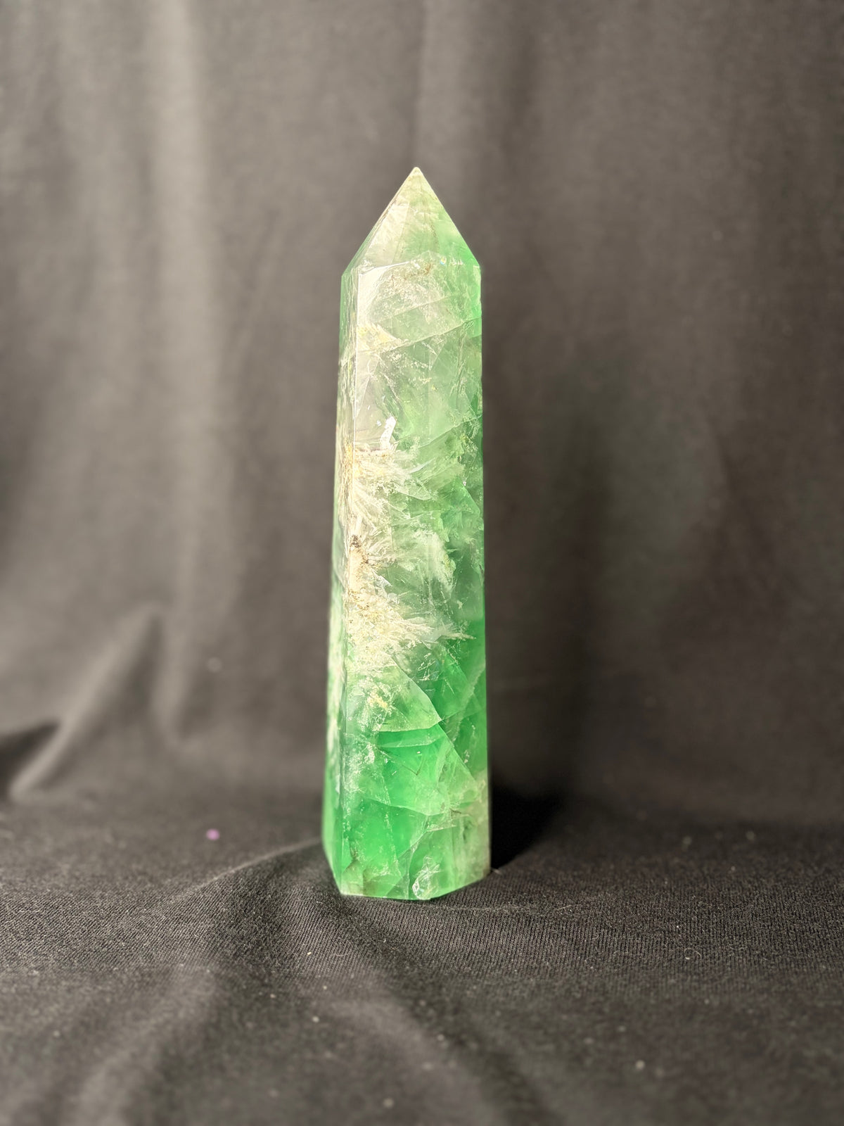 Feathered Fluorite Tower