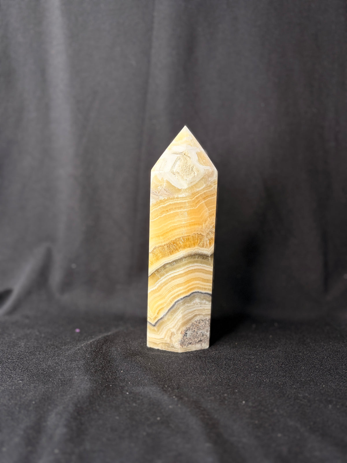 Dendritic Banded Calcite Tower
