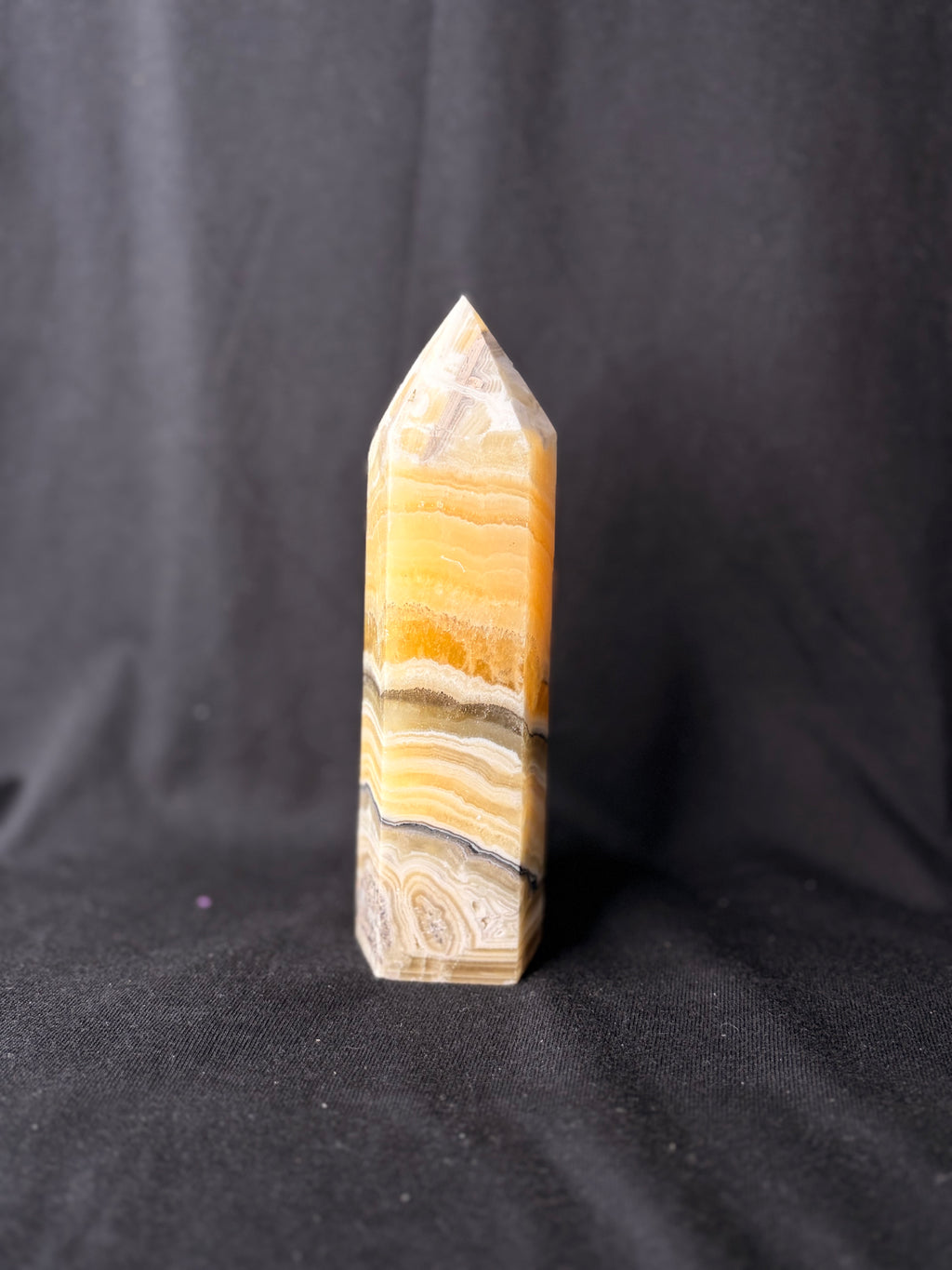 Dendritic Banded Calcite Tower