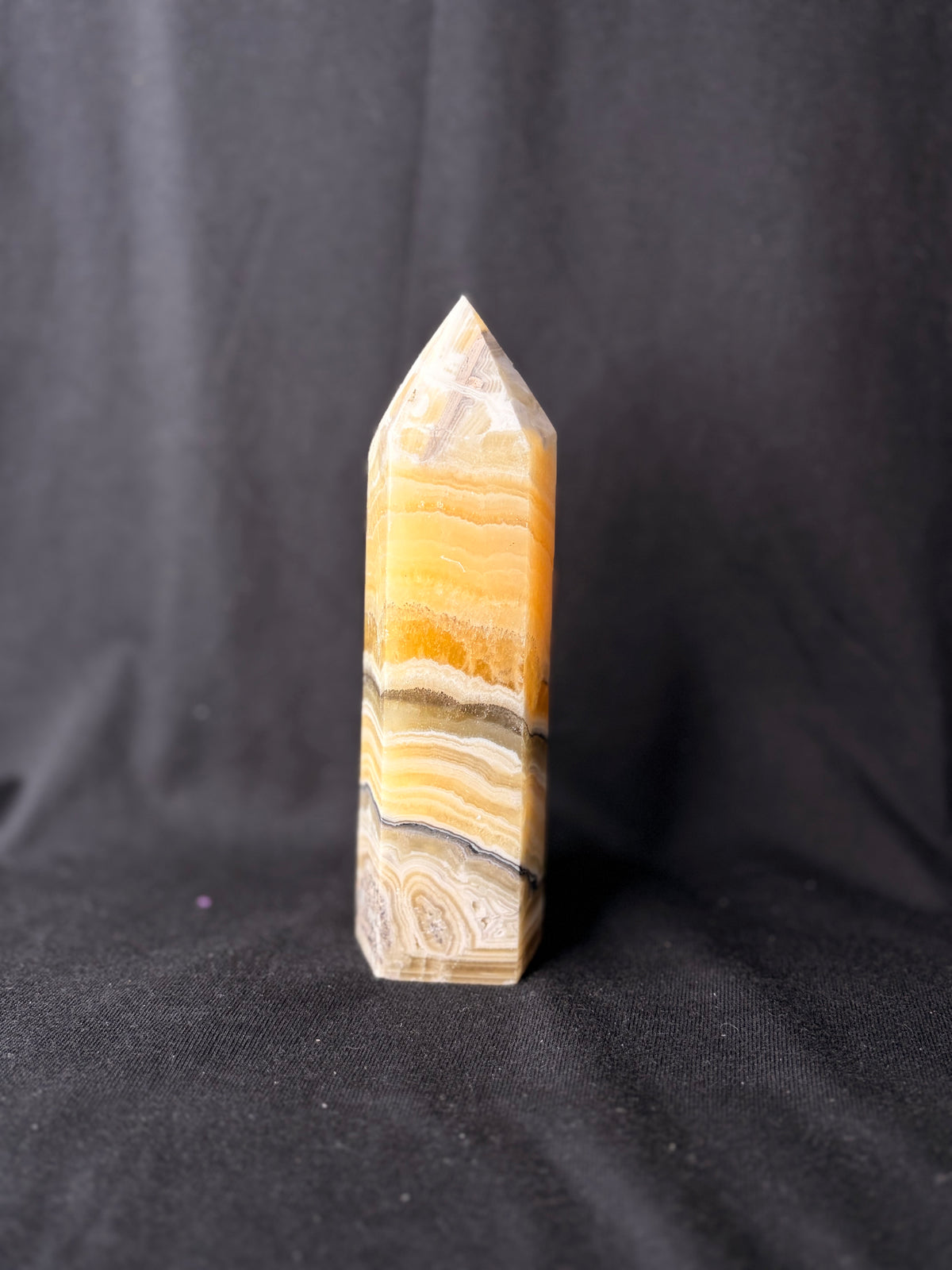 Dendritic Banded Calcite Tower