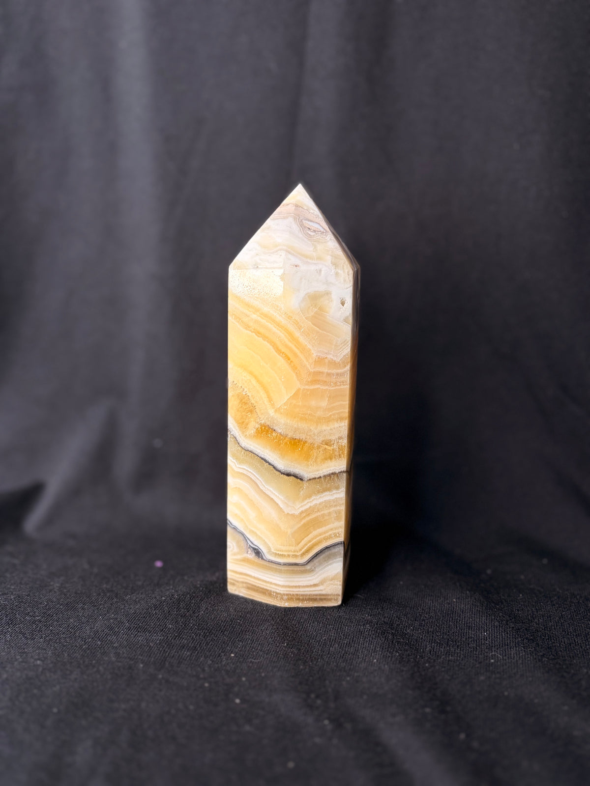Dendritic Banded Calcite Tower
