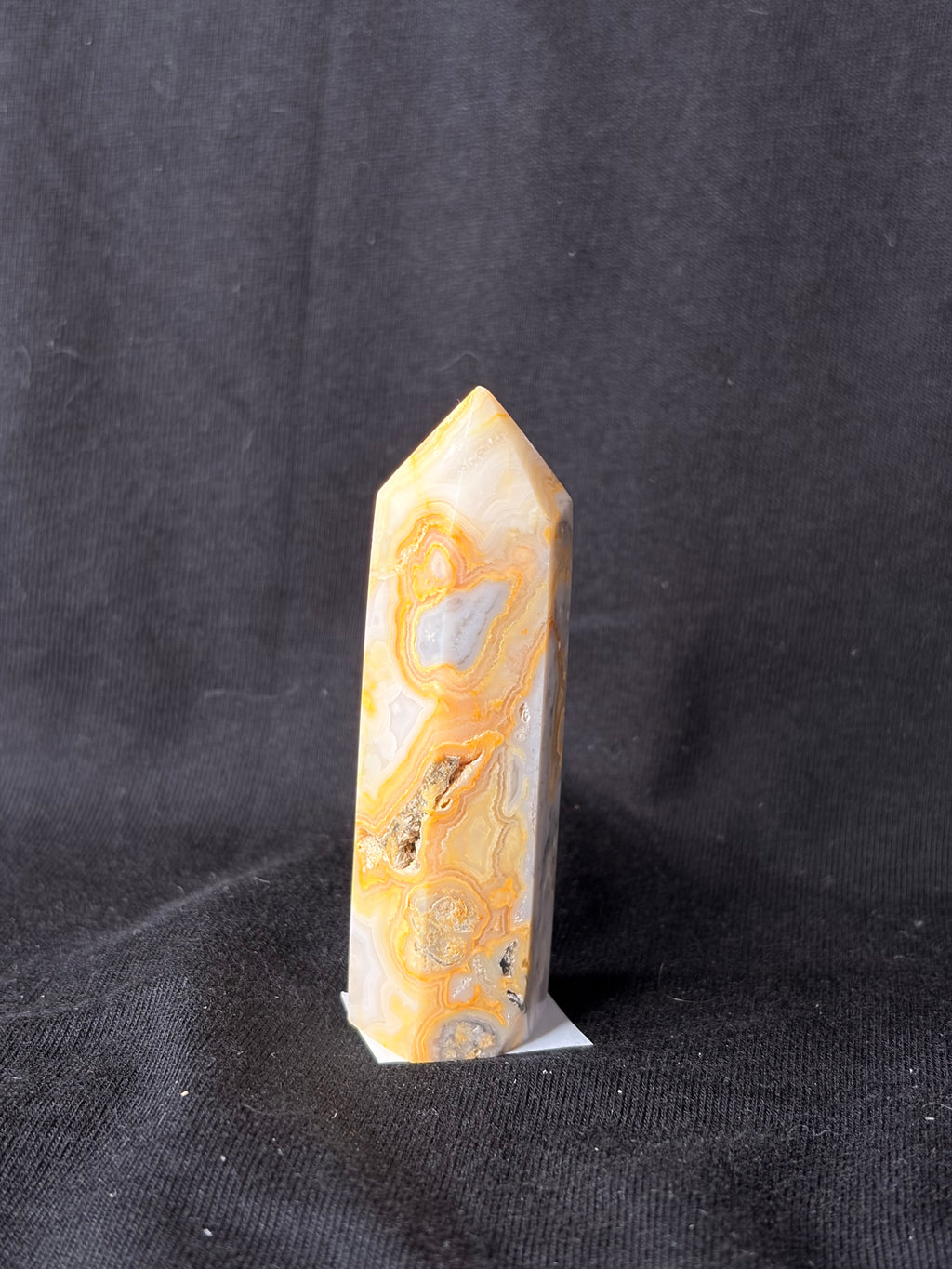 Mexican Crazy Lace Agate Point