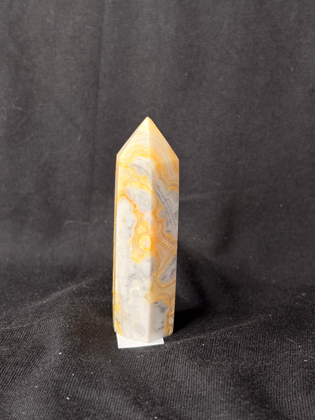 Mexican Crazy Lace Agate Point