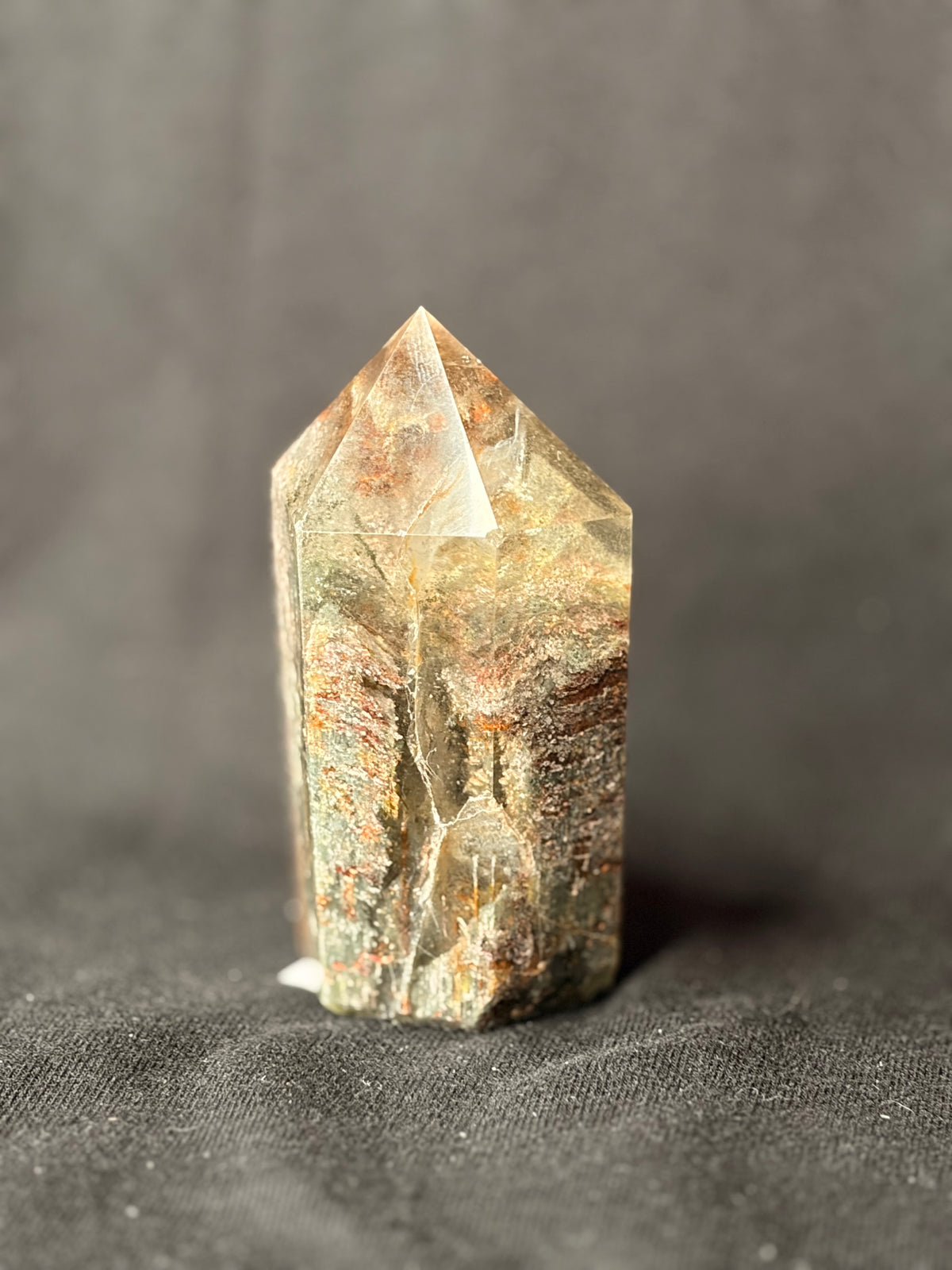 Thousand Layers Garden Quartz Point