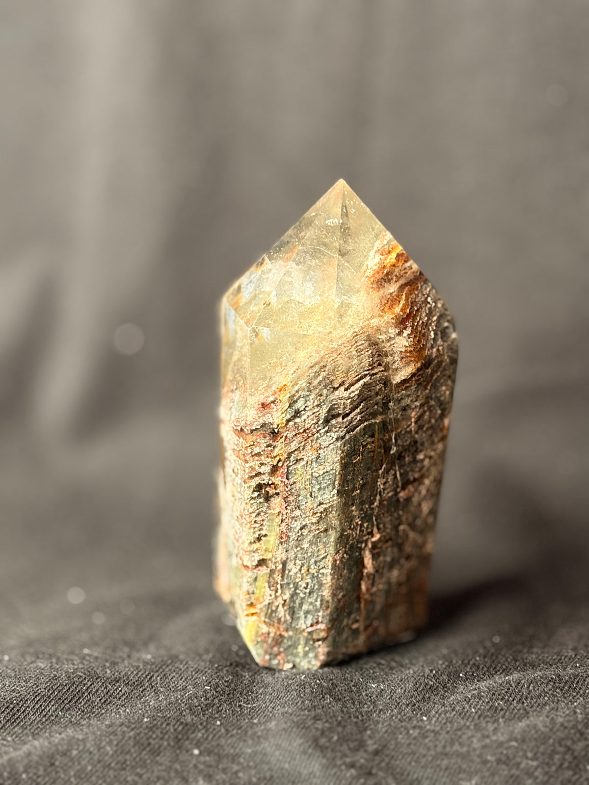 Thousand Layers Garden Quartz Point