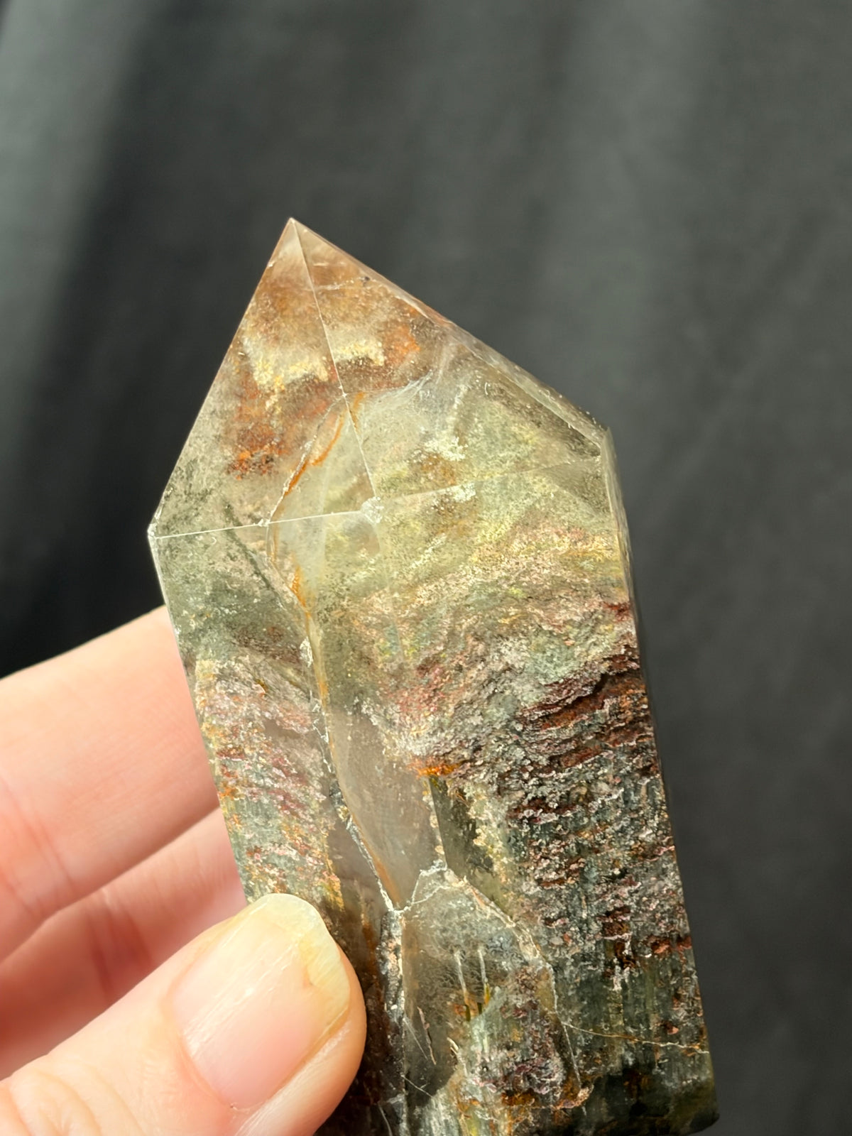 Thousand Layers Garden Quartz Point