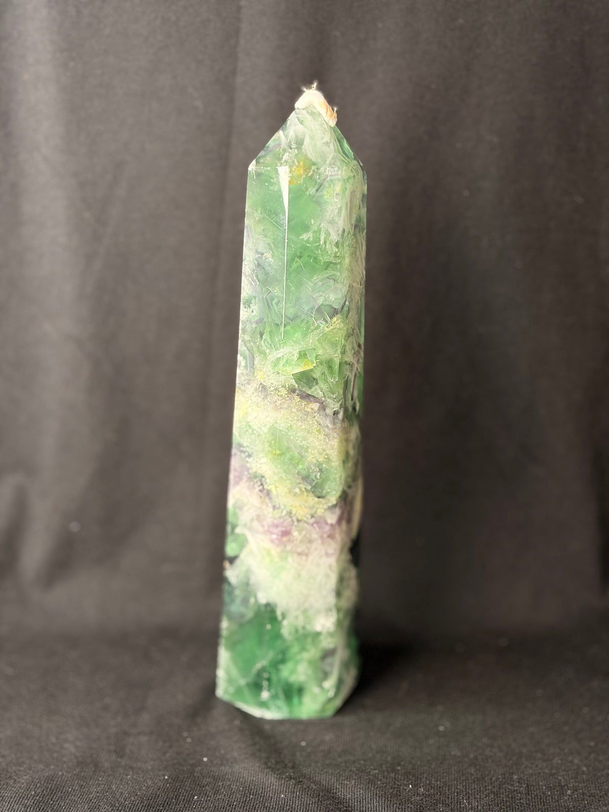 Rainbow Feather Fluorite Tower