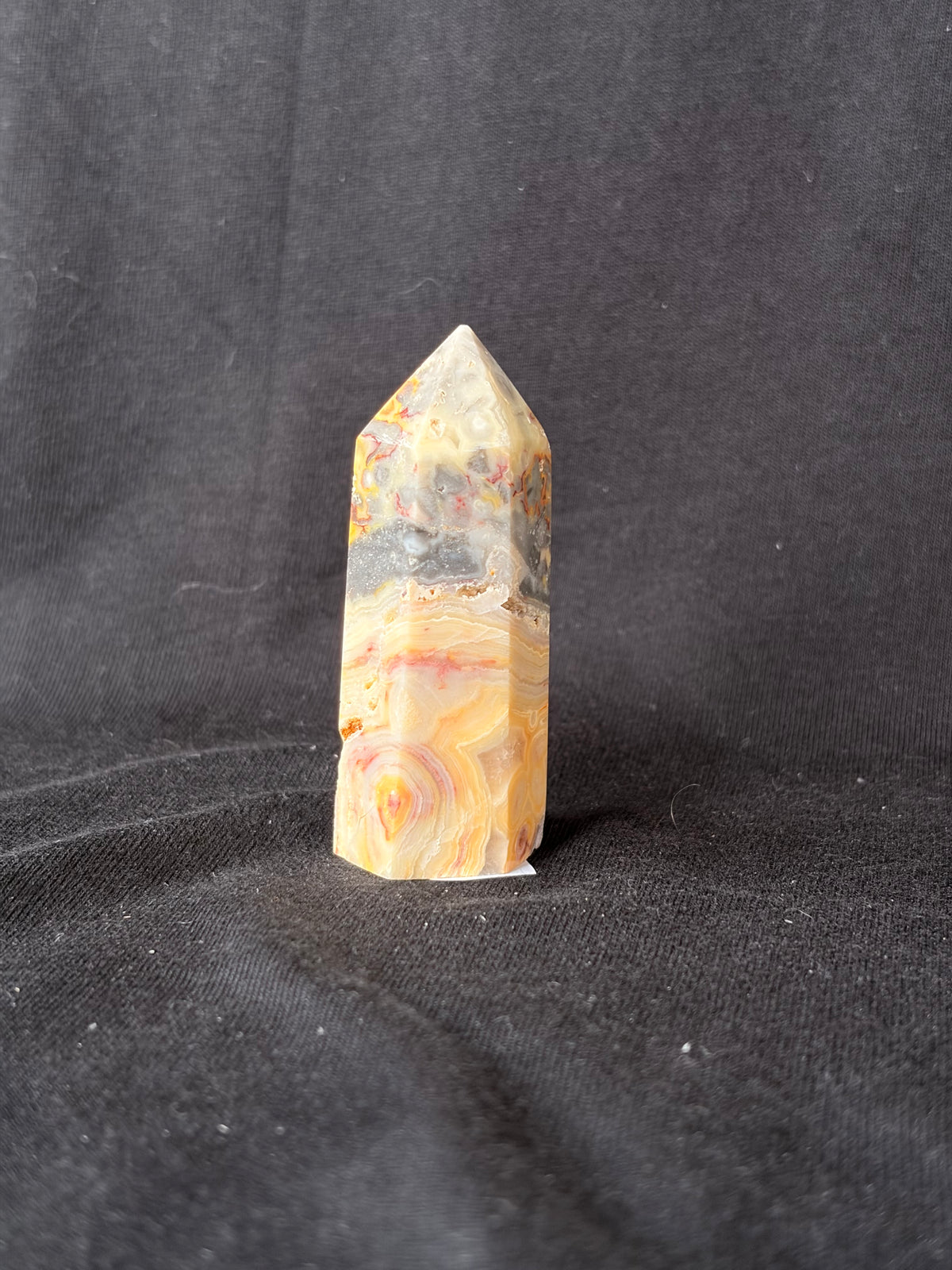 Mexican Crazy Lace Agate Point (s)