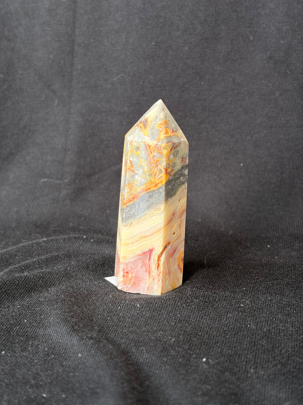Mexican Crazy Lace Agate Point (s)