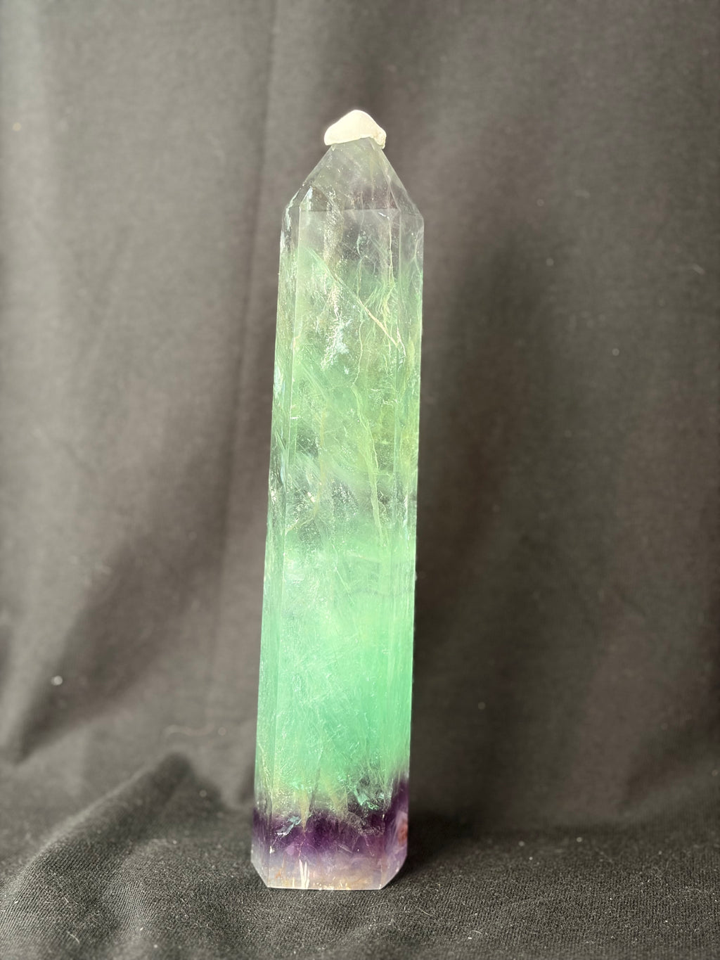 Watermelon Fluorite Tower 3