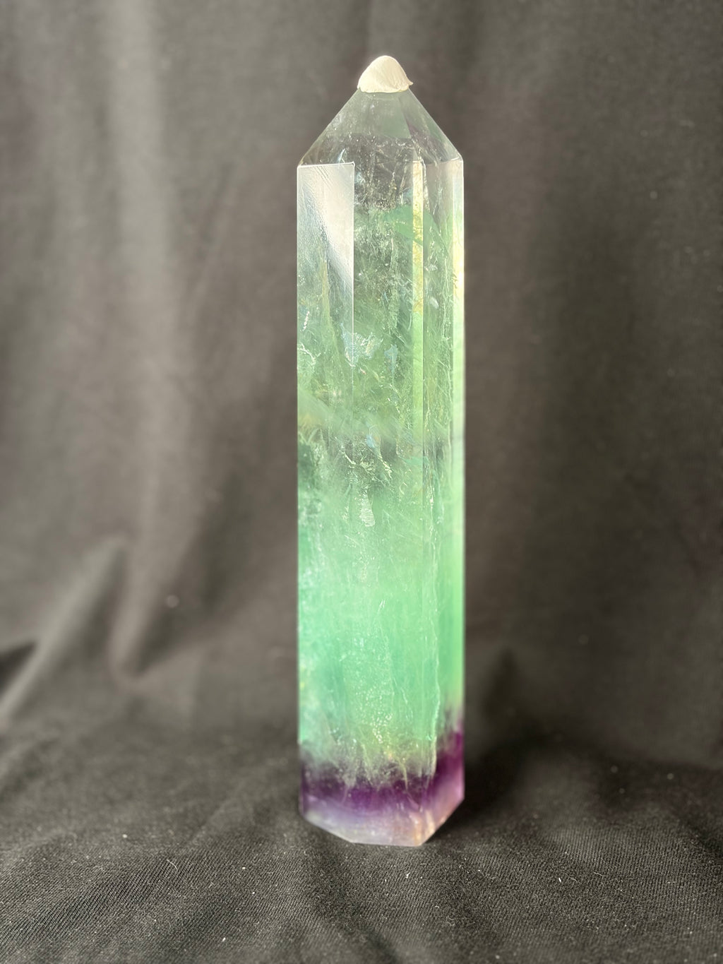 Watermelon Fluorite Tower 3