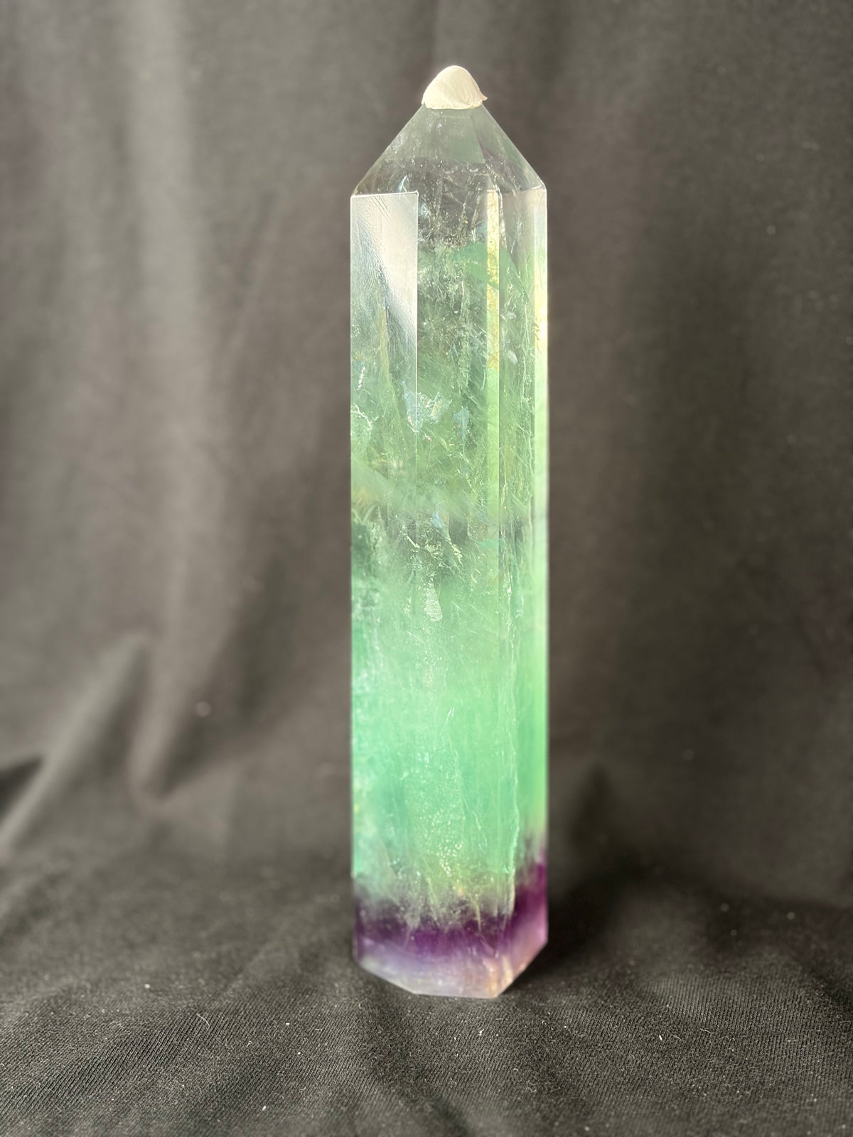 Watermelon Fluorite Tower 3