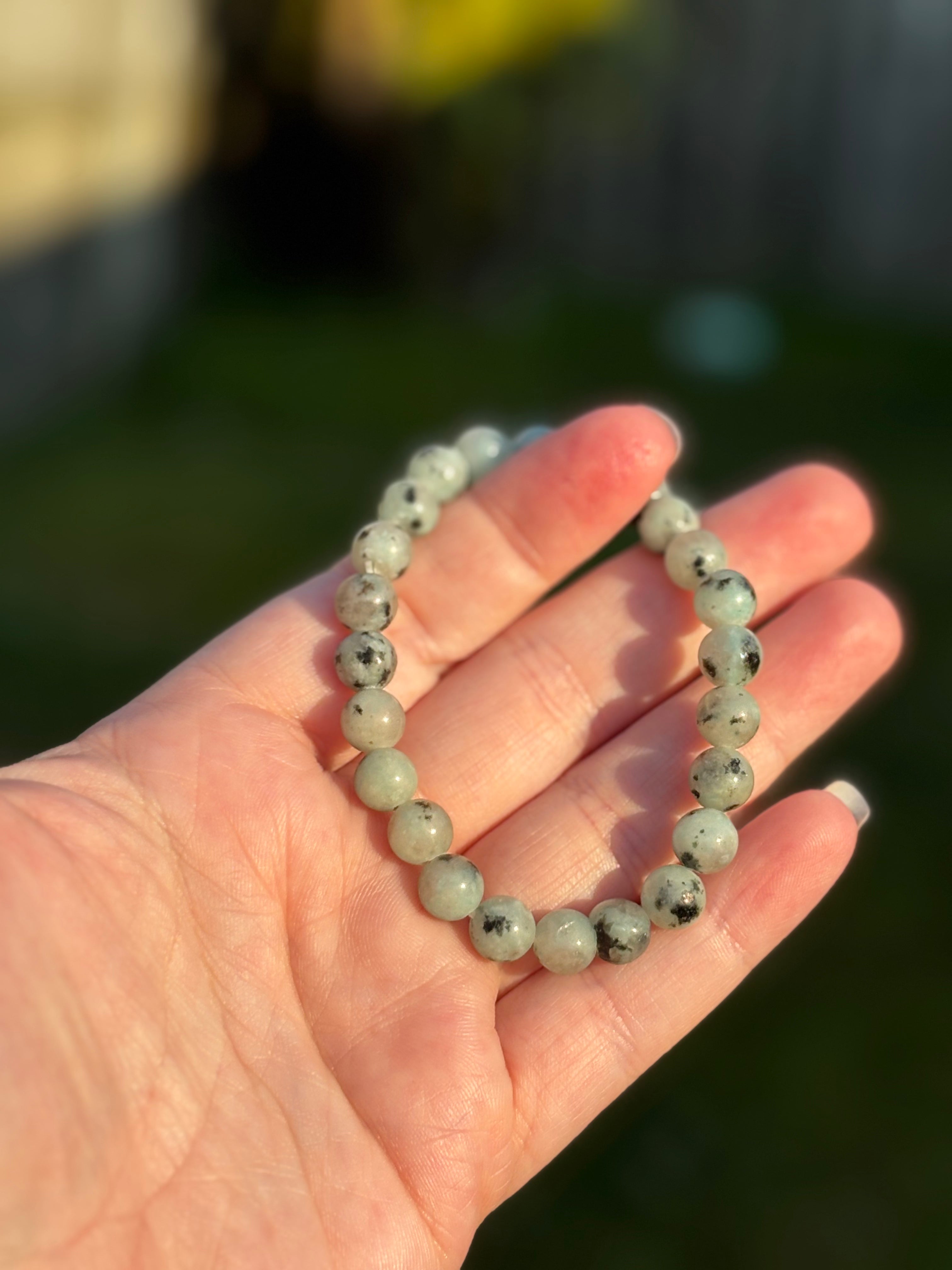 Kiwi Jasper 8mm Bracelet