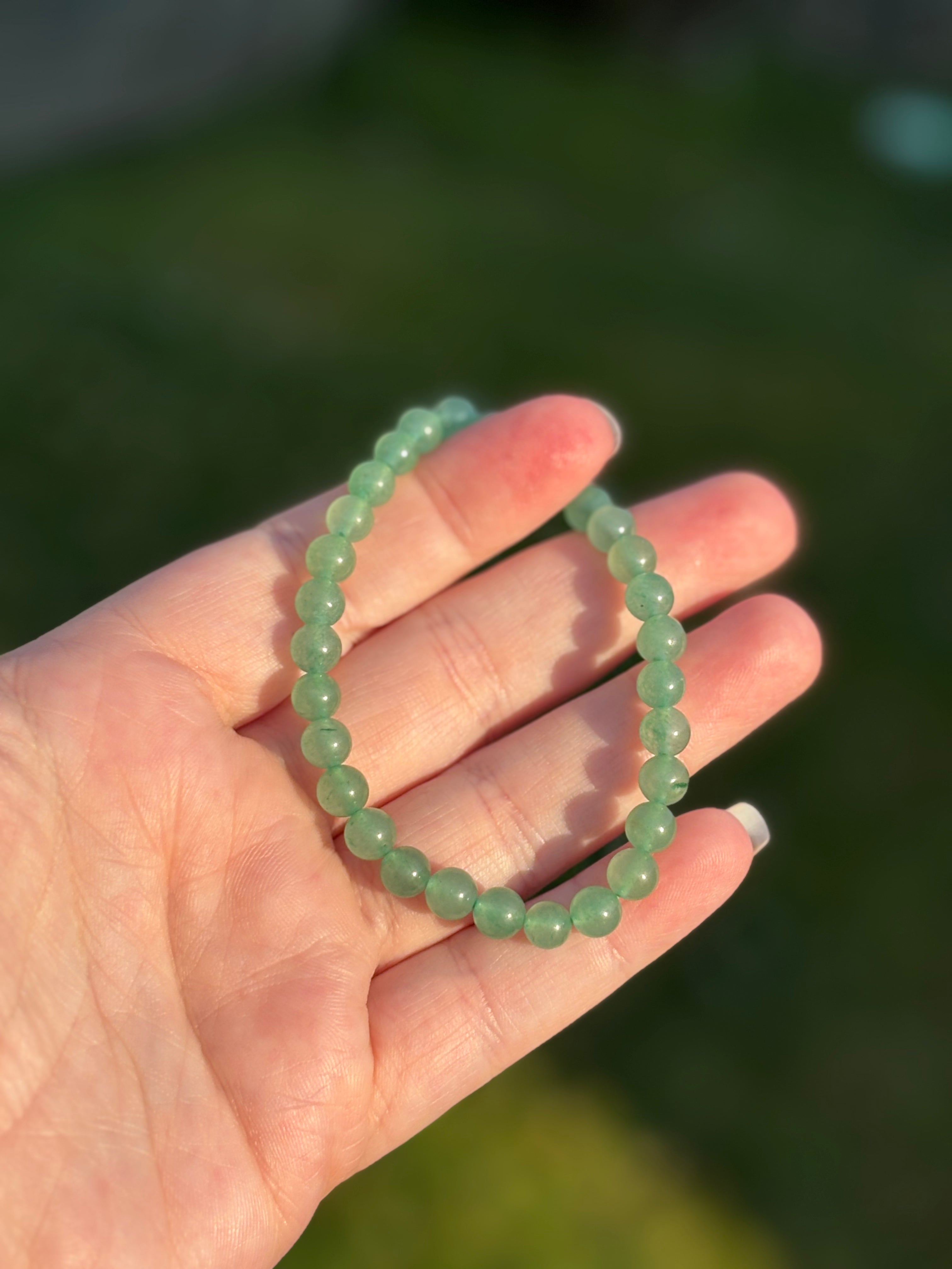 Green Aventurine 6mm Bracelet