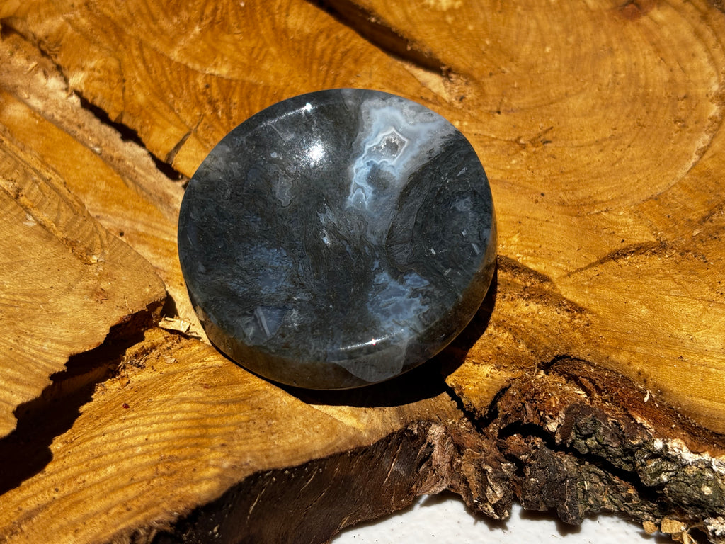 Moss Agate Trinket Dish 4
