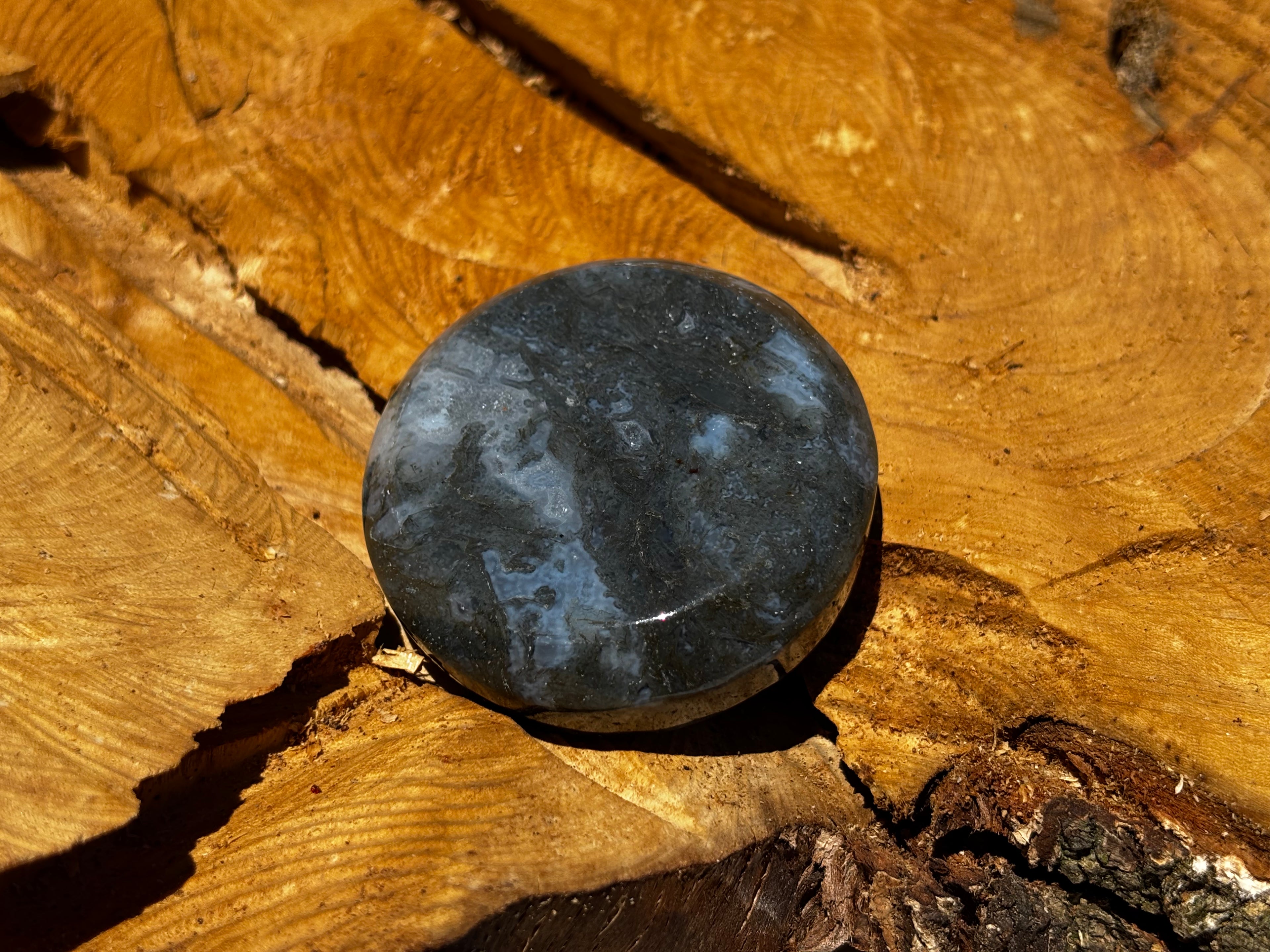 Moss Agate Trinket Dish 4