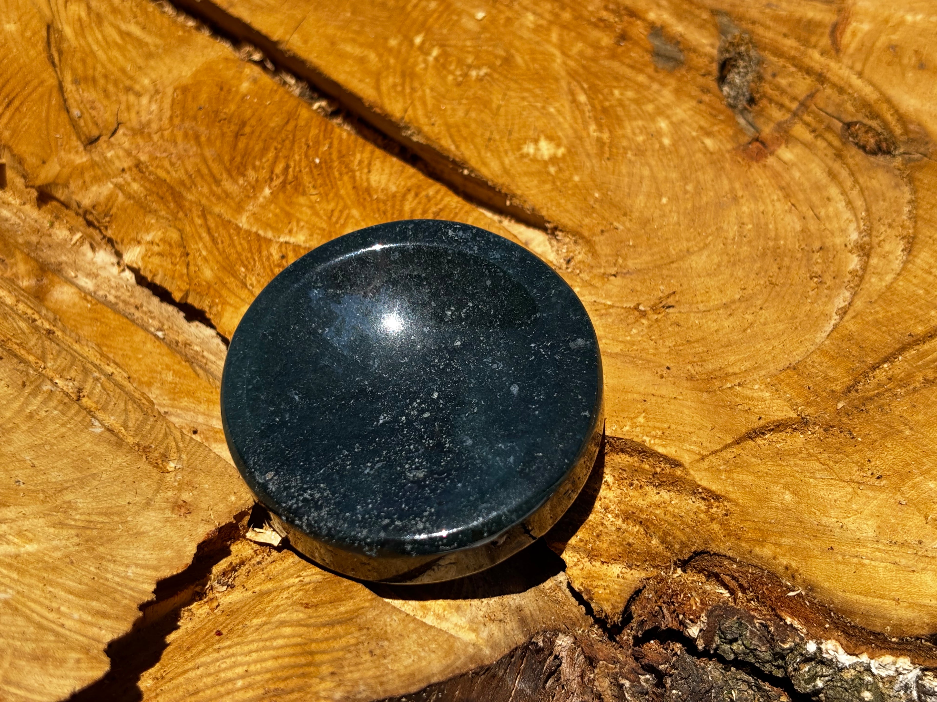 Moss Agate Trinket Dish 6