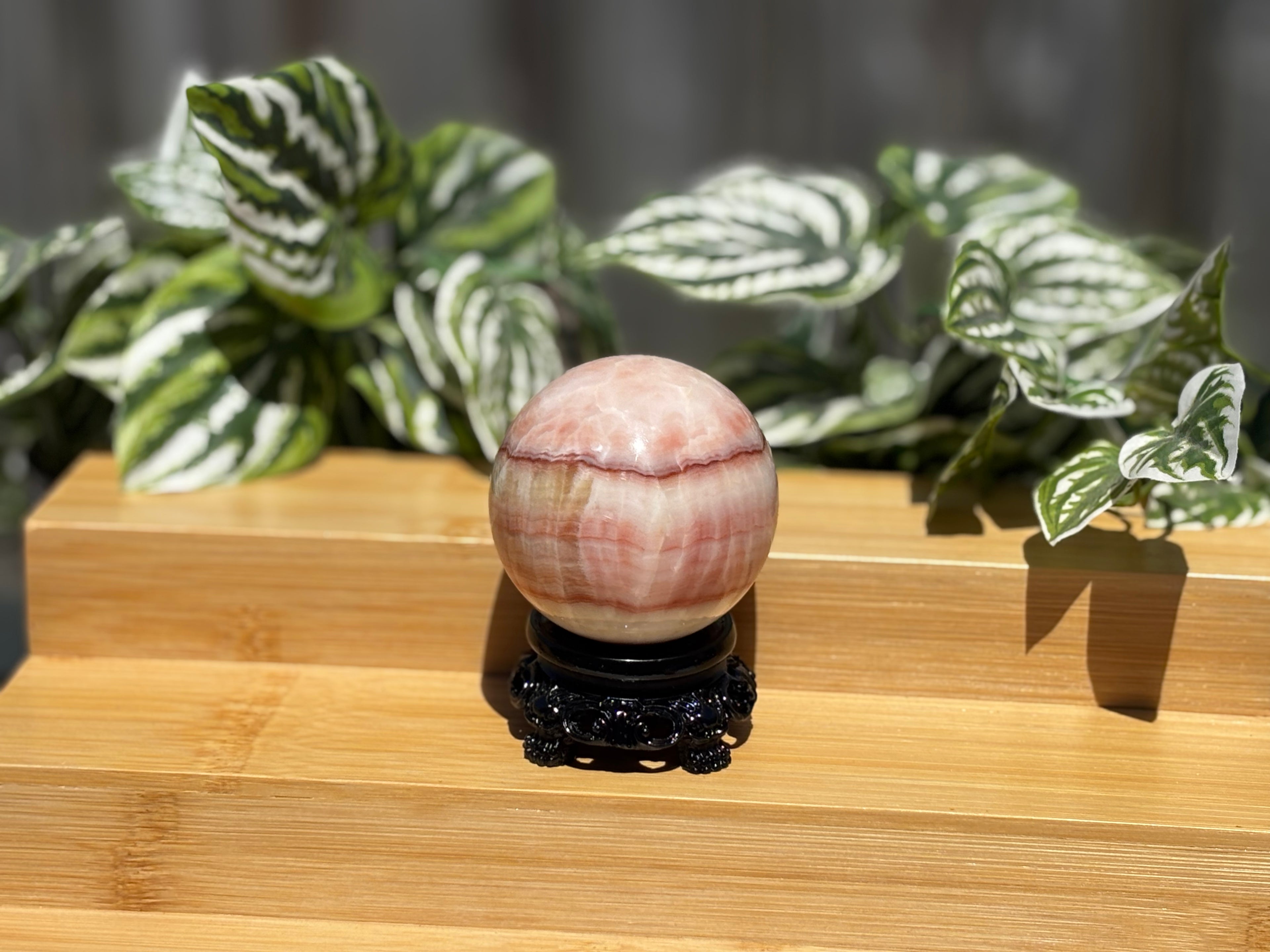 Red Banded Dali Jasper Sphere 2