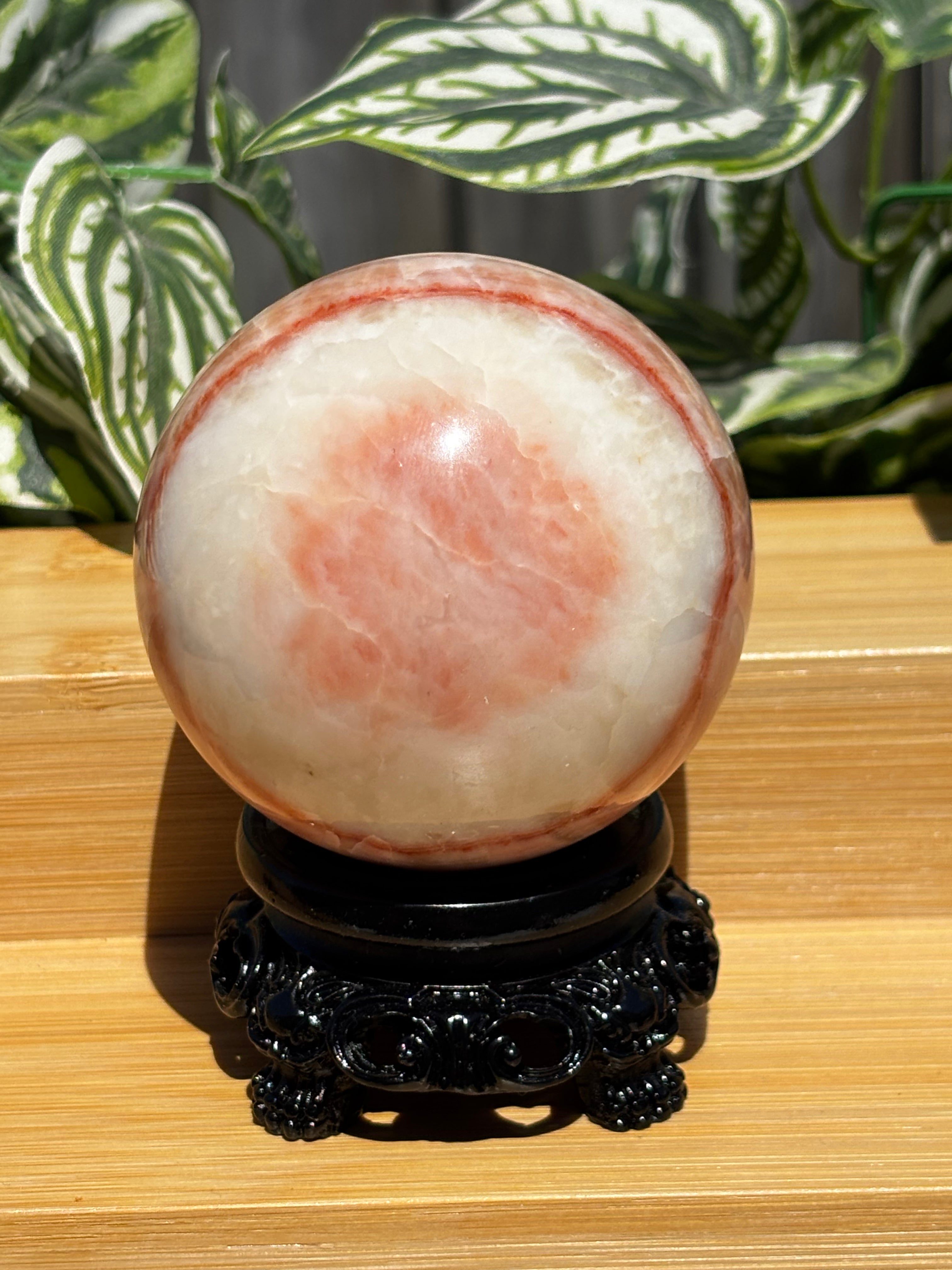 Red Banded Dali Jasper Sphere 2