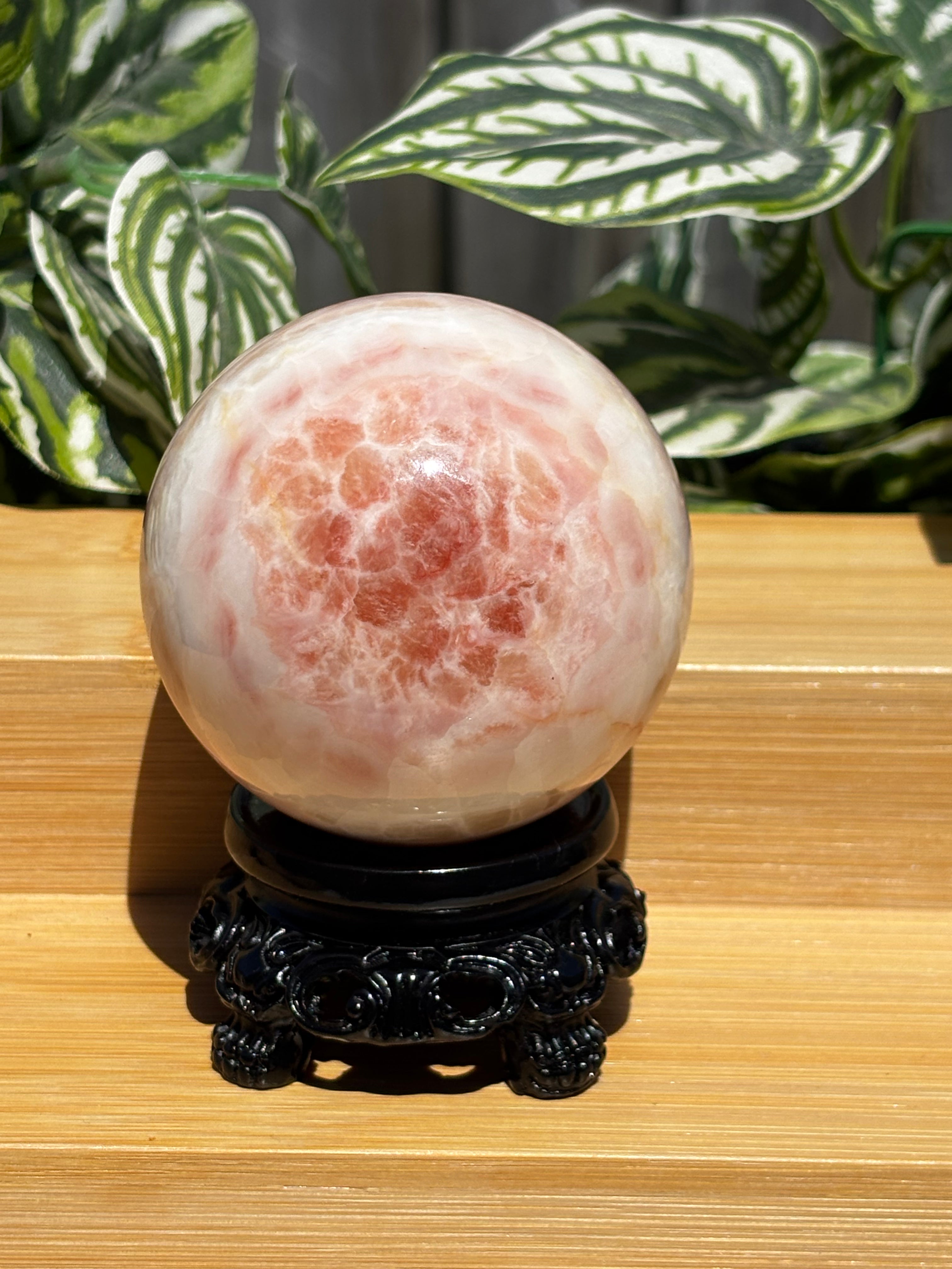 Red Banded Dali Jasper Sphere