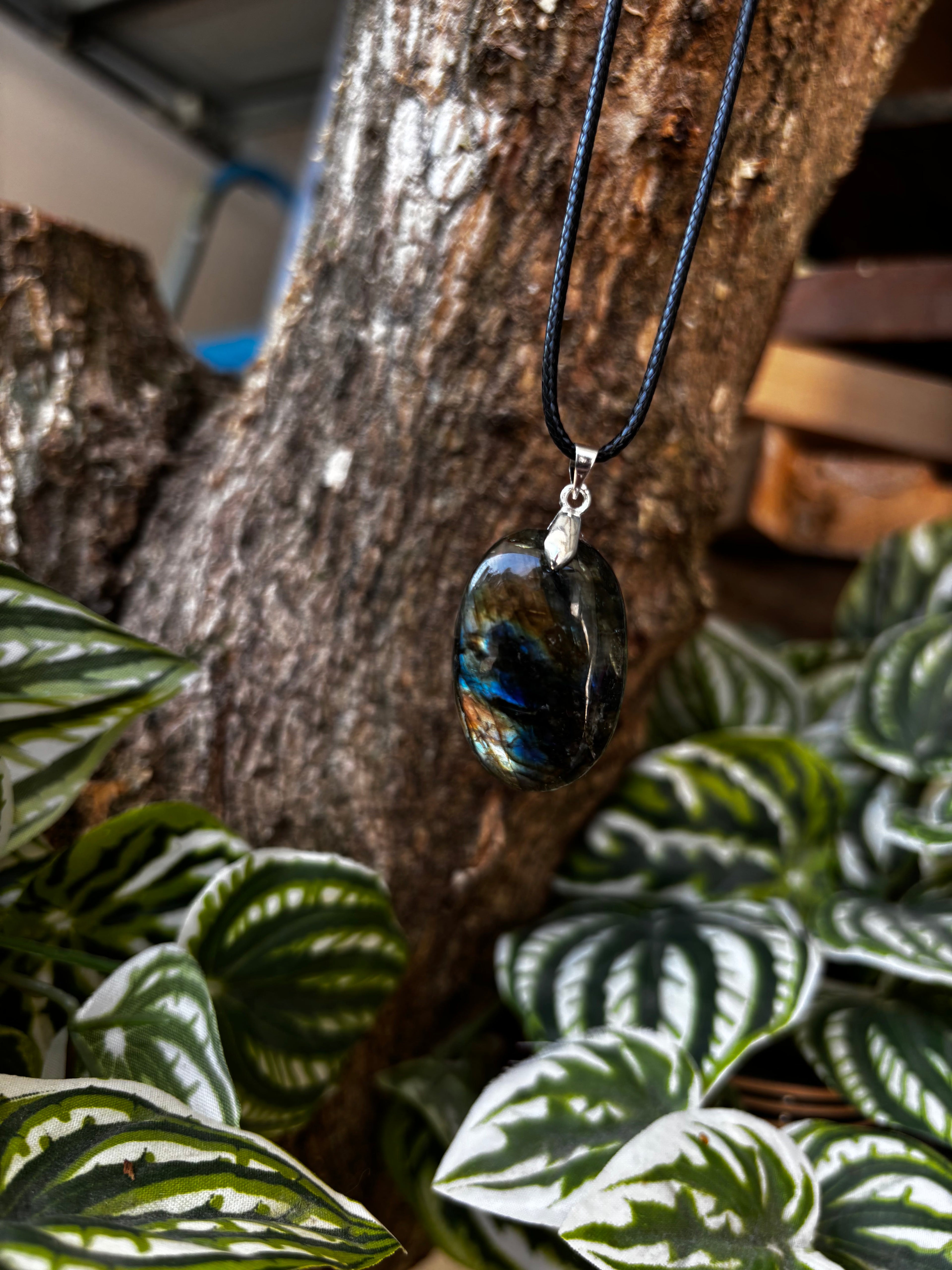 Labradorite Dainty Pendant 1