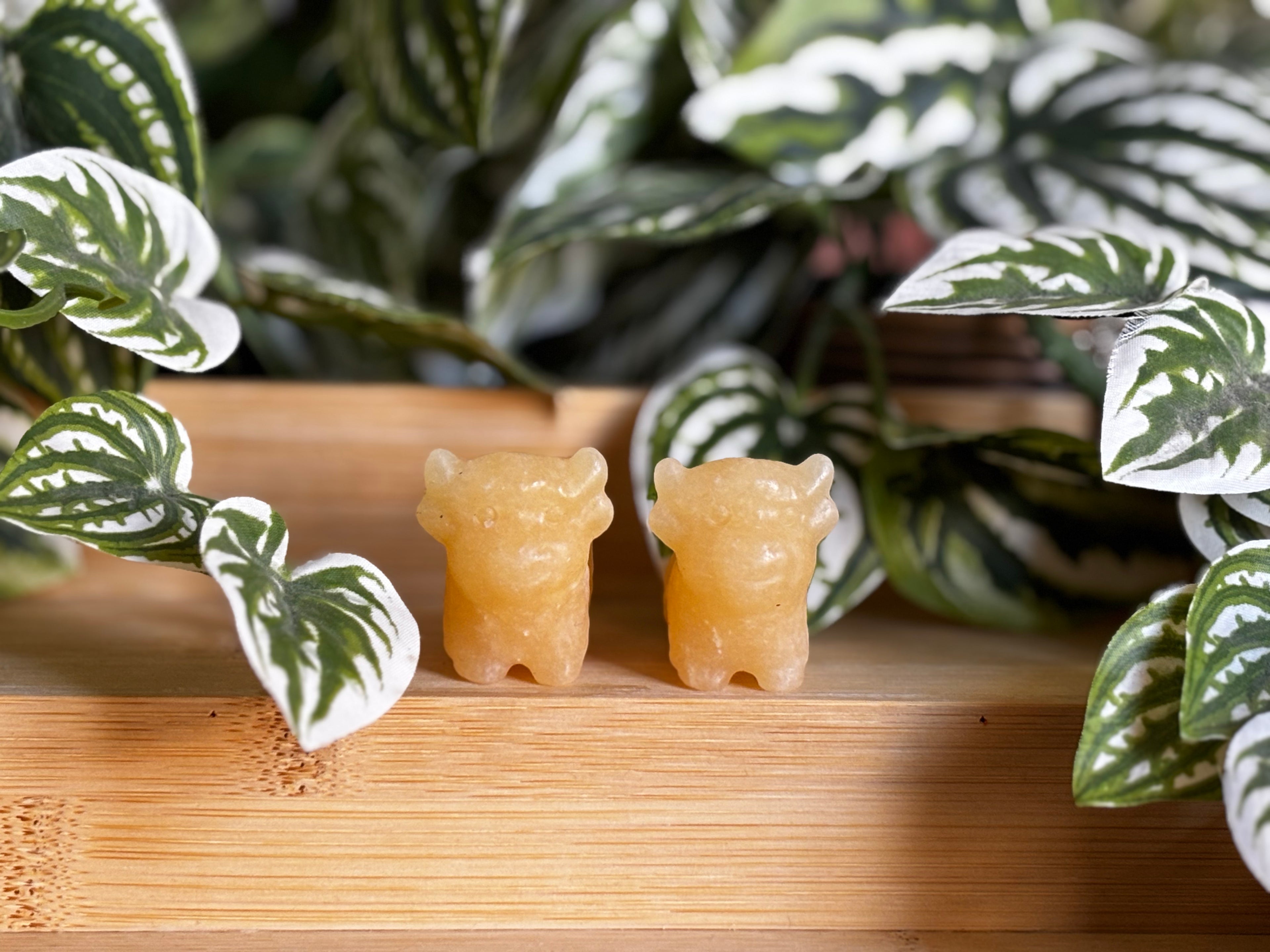 Highland Cow - Orange Calcite