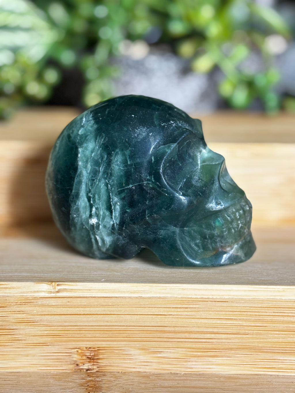 Fluorite Skull