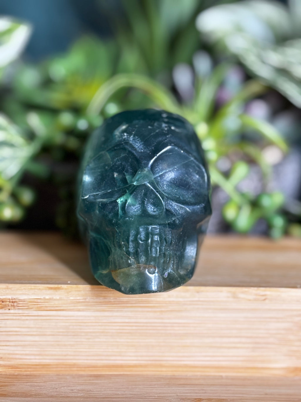 Fluorite Skull