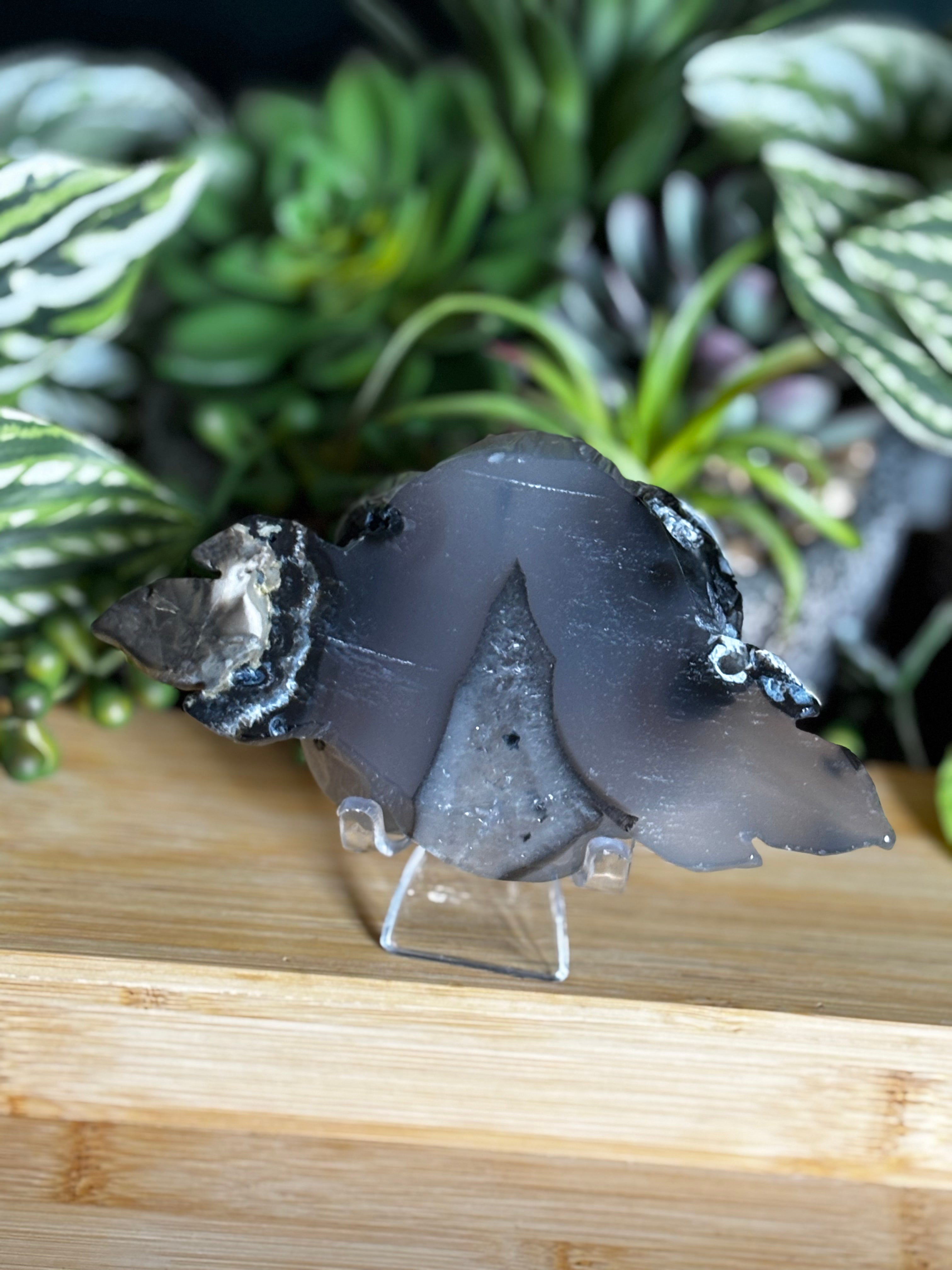 Volcano Agate Flower