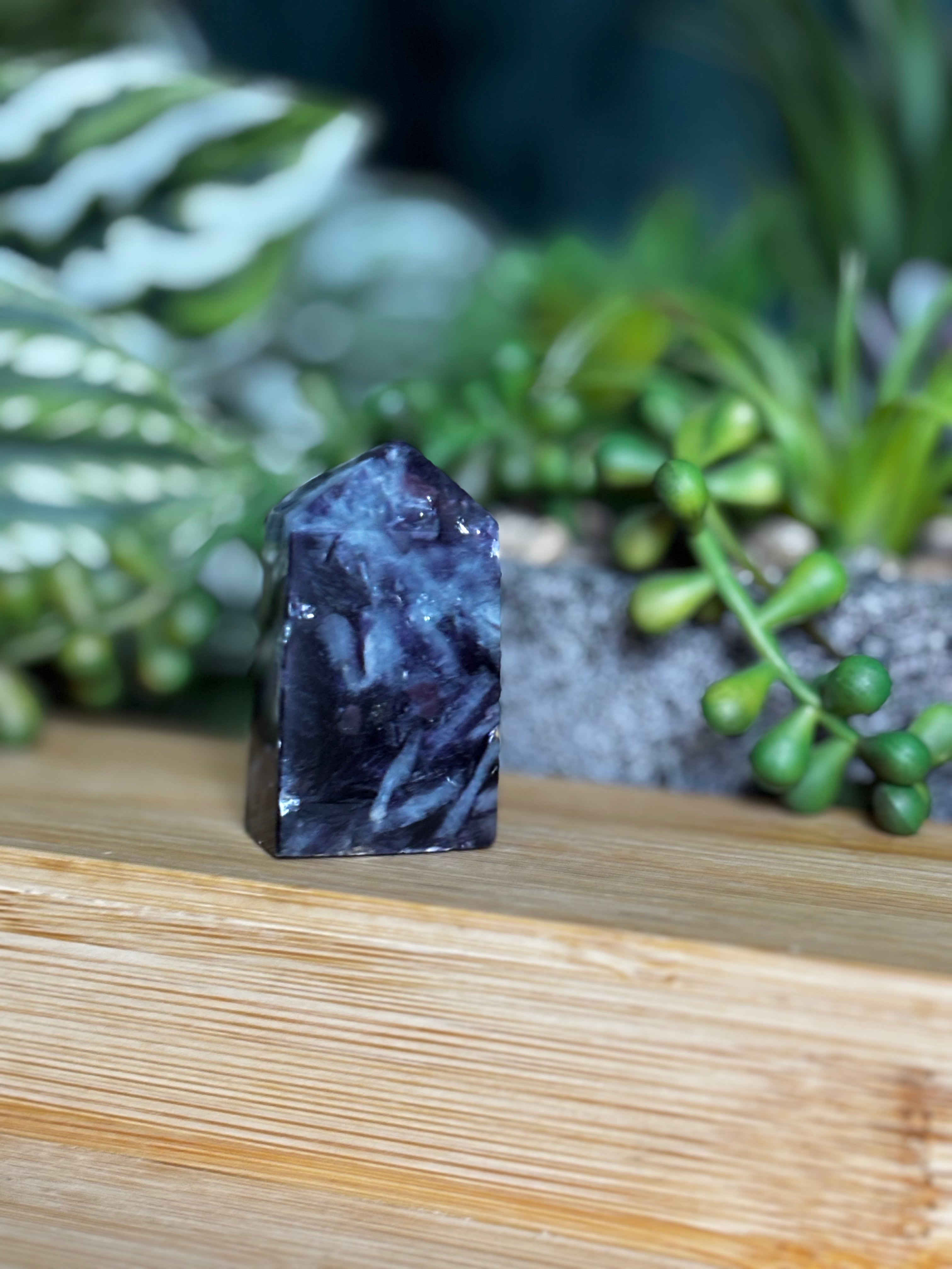 Lepidolite Purple Mica Mini Point