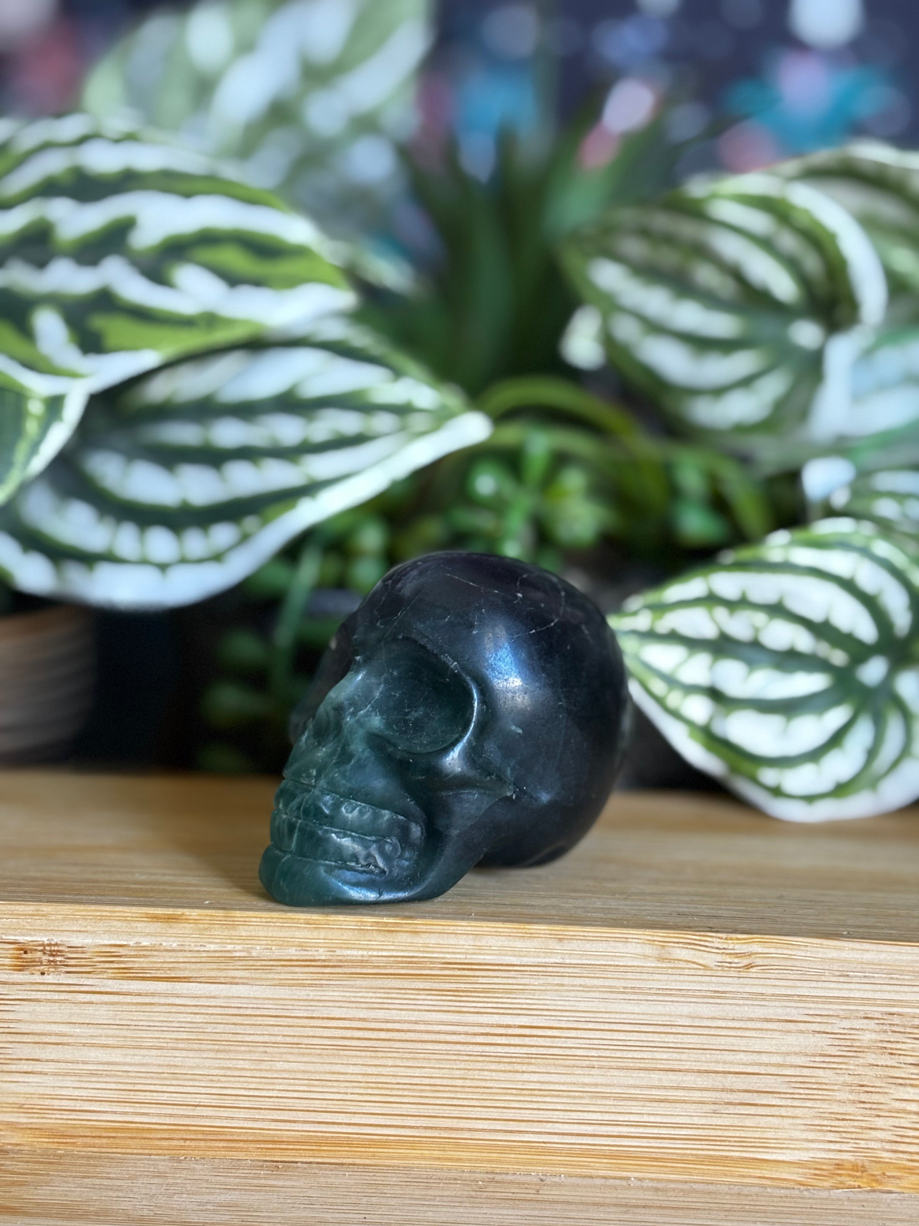 Fluorite Skull 2