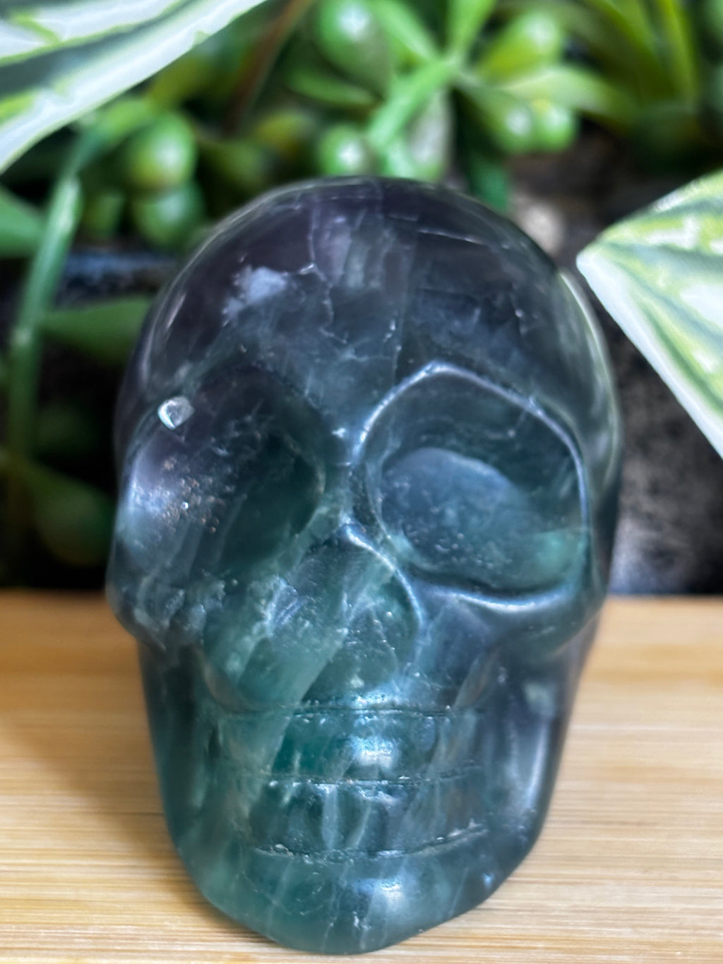 Fluorite Skull 2