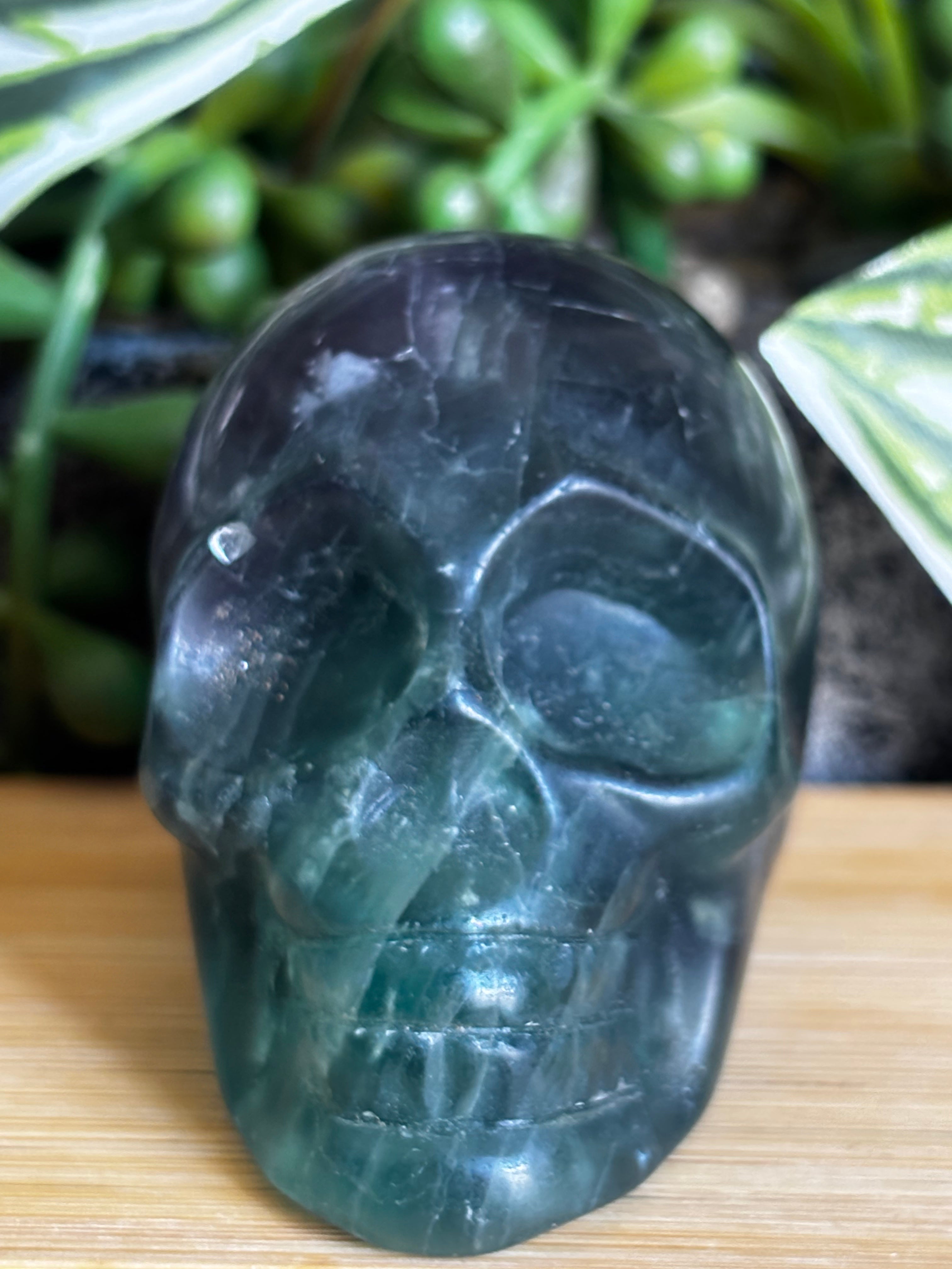 Fluorite Skull 2