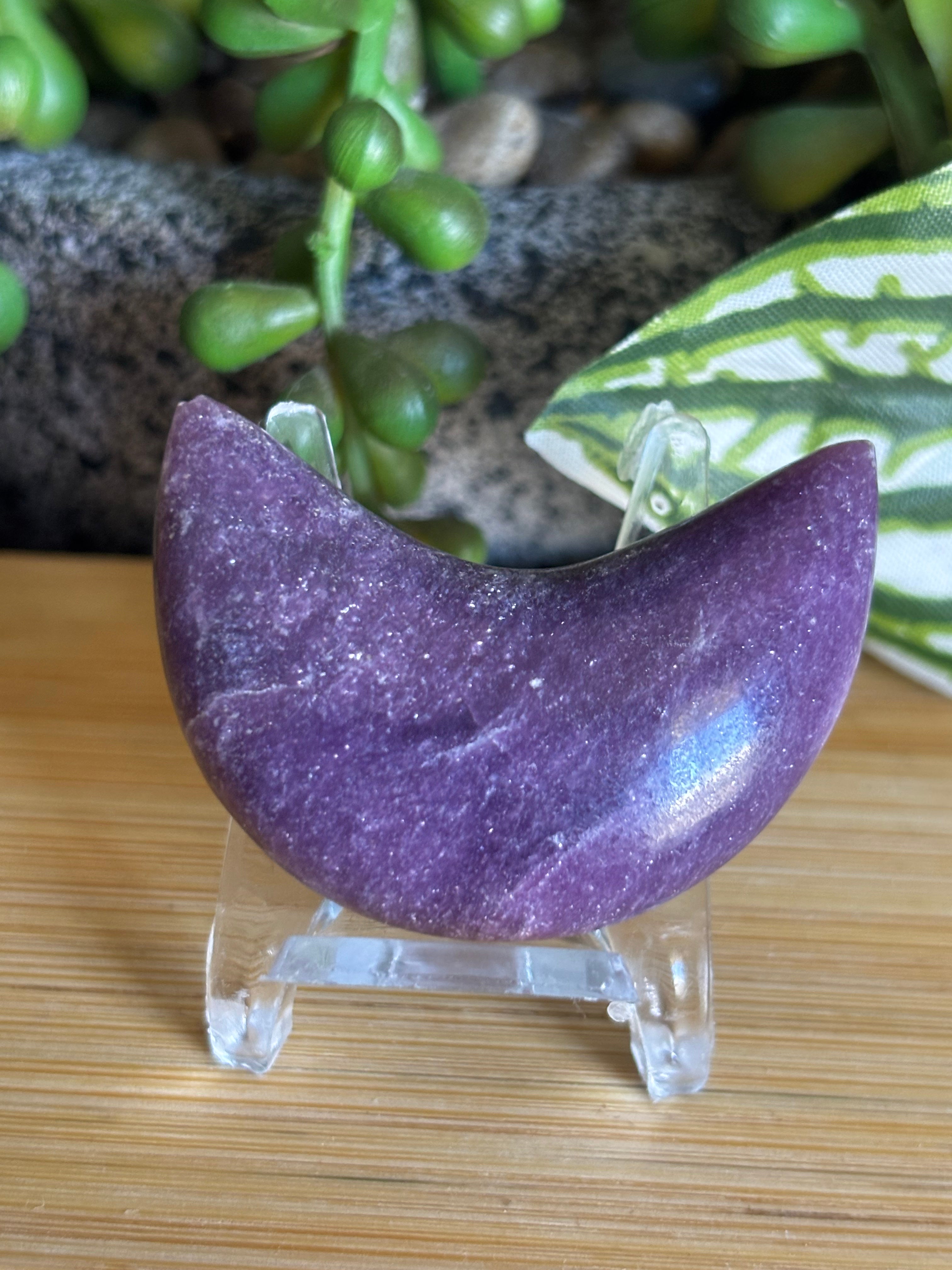 Lepidolite Mini Moon