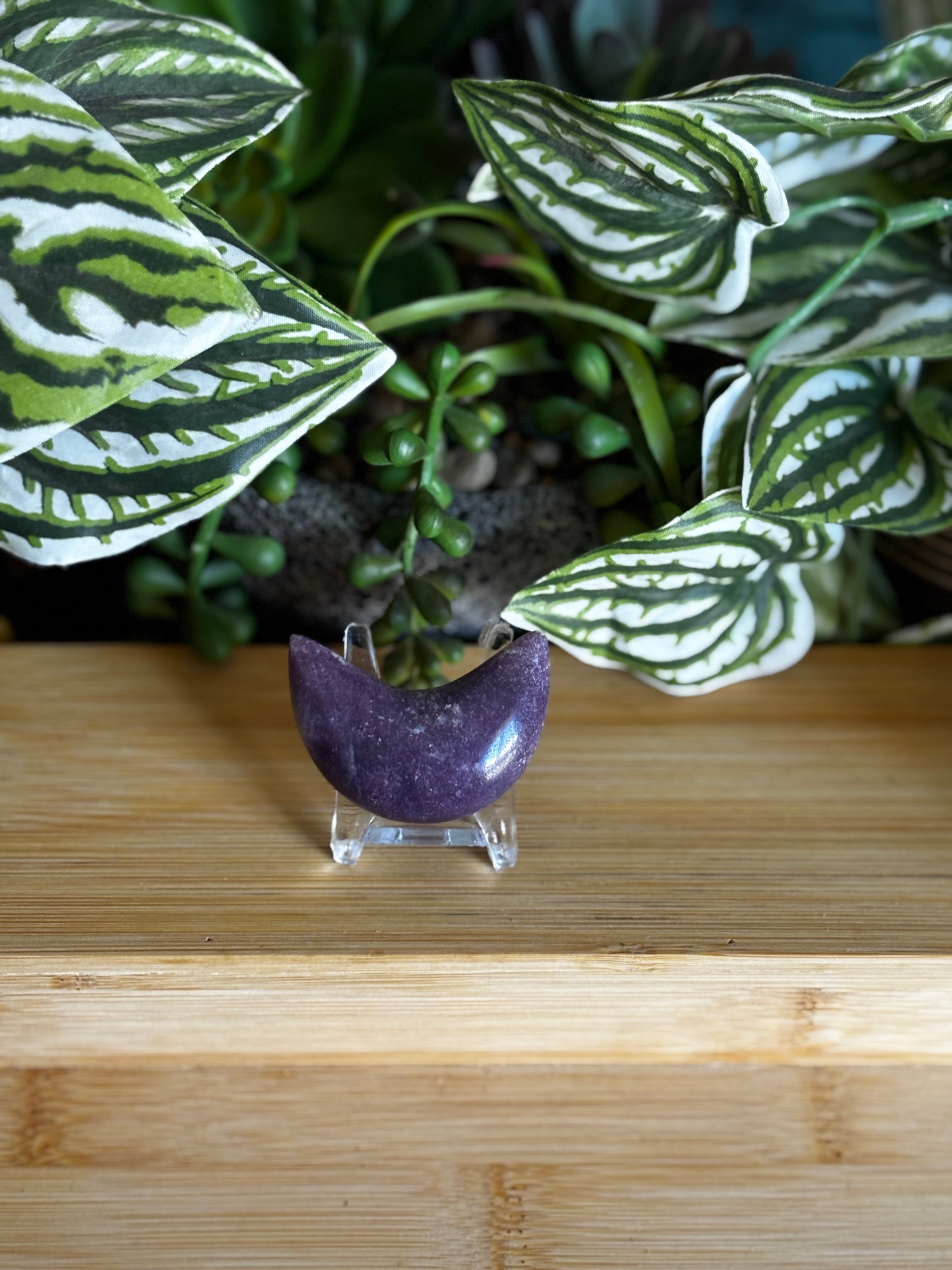 Lepidolite Mini Moon